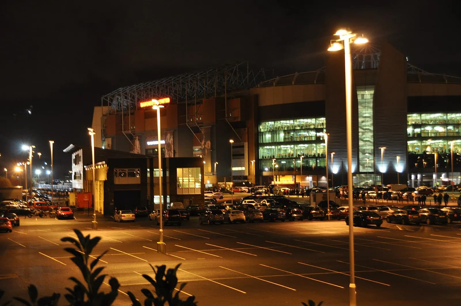View of Old Trafford in Trafford, Manchester.