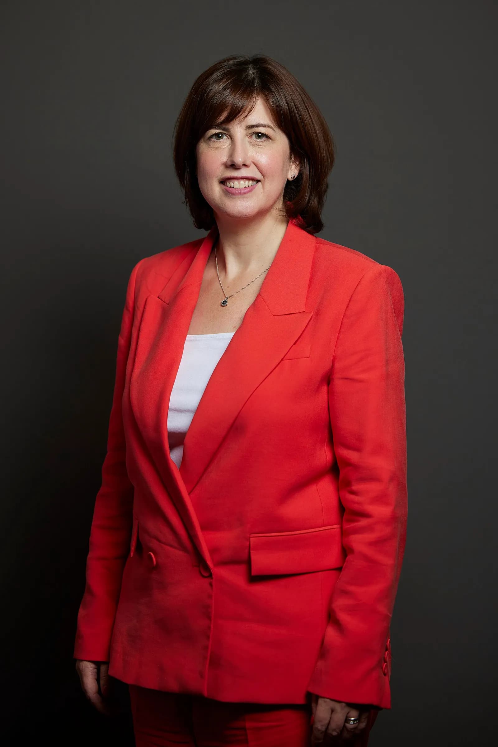 Official portrait of Lucy Powell, photographed in 2024
