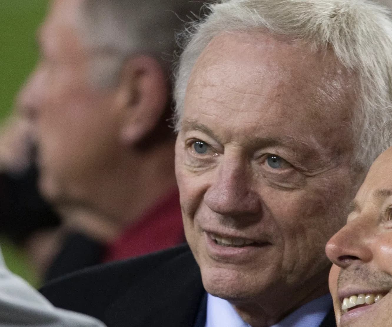 Dallas Cowboys owner Jerry Jones at a game against the Washington Redskins.