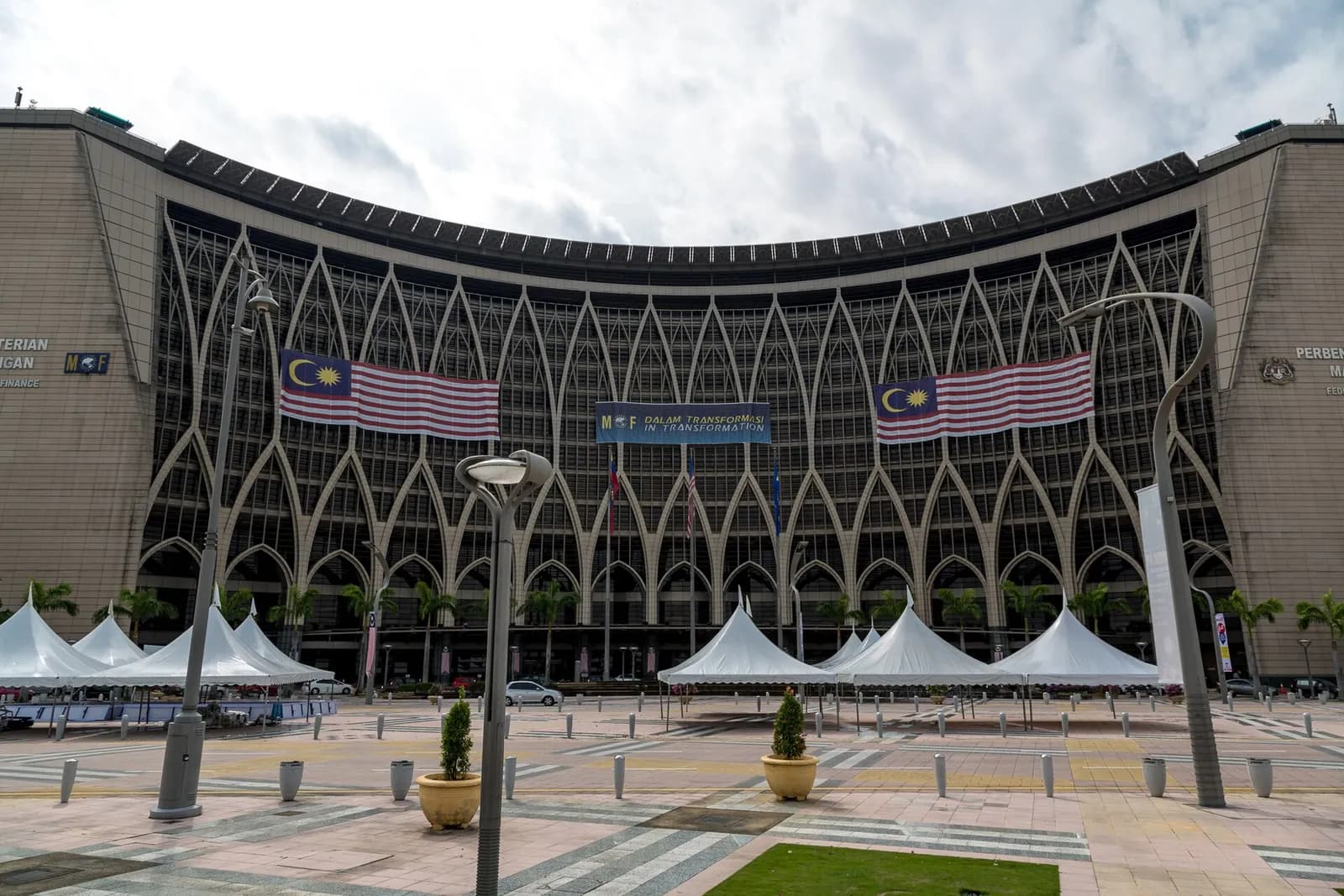 Malaysia’s Ministry of Finance building in Putrajaya