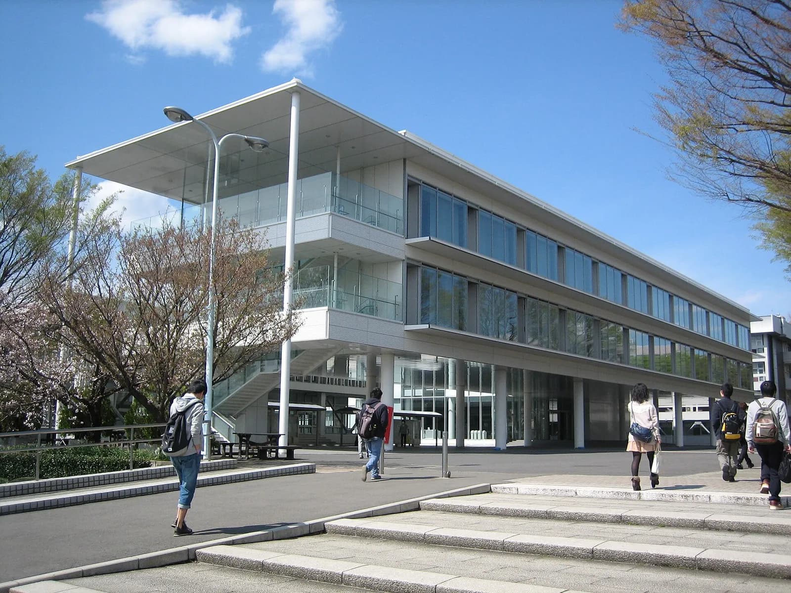 Campus building at Shibaura Institute of Technology’s Omiya campus