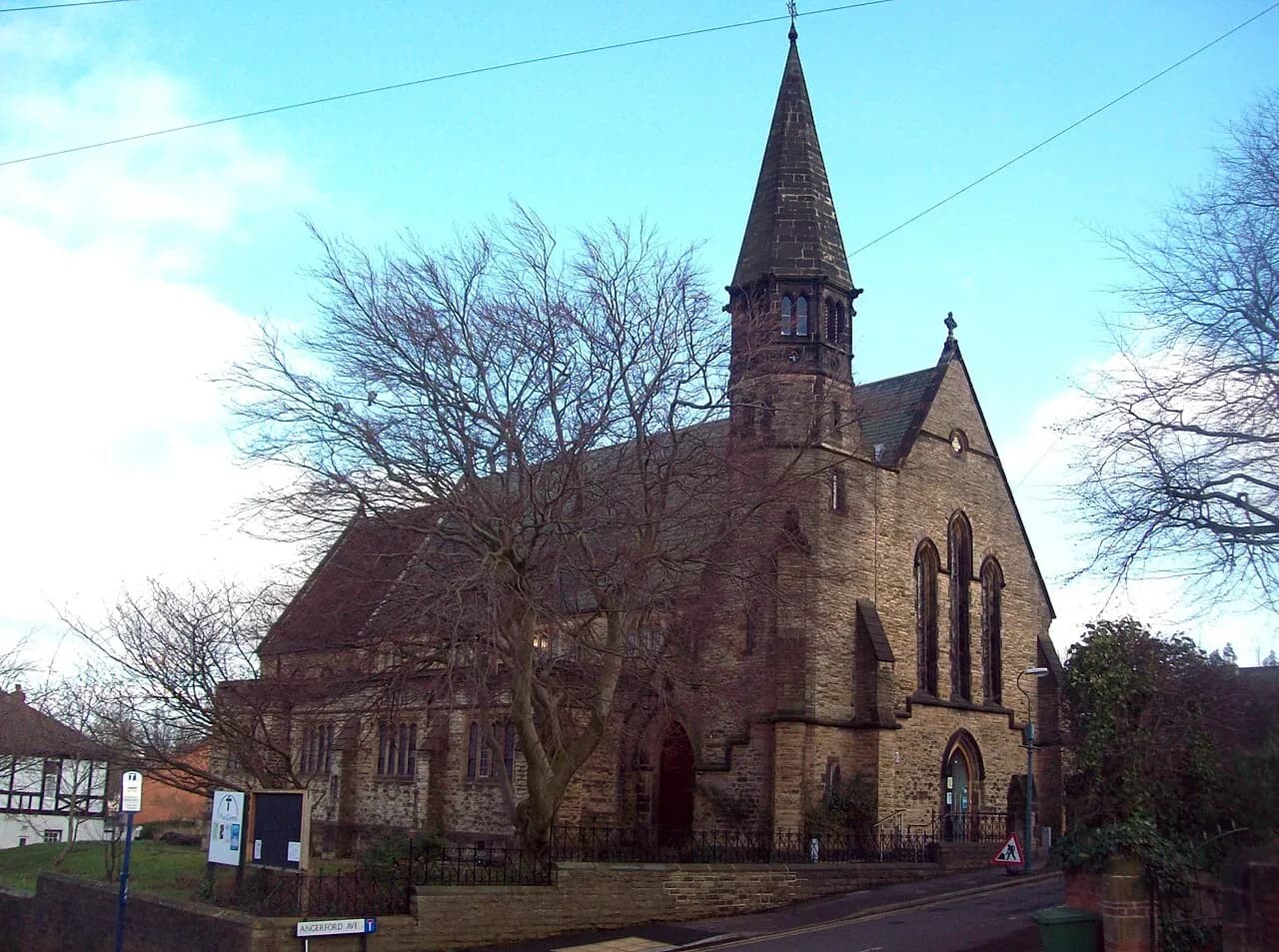 Exterior of St Paul's Church and Centre in Norton Lees, Sheffield
