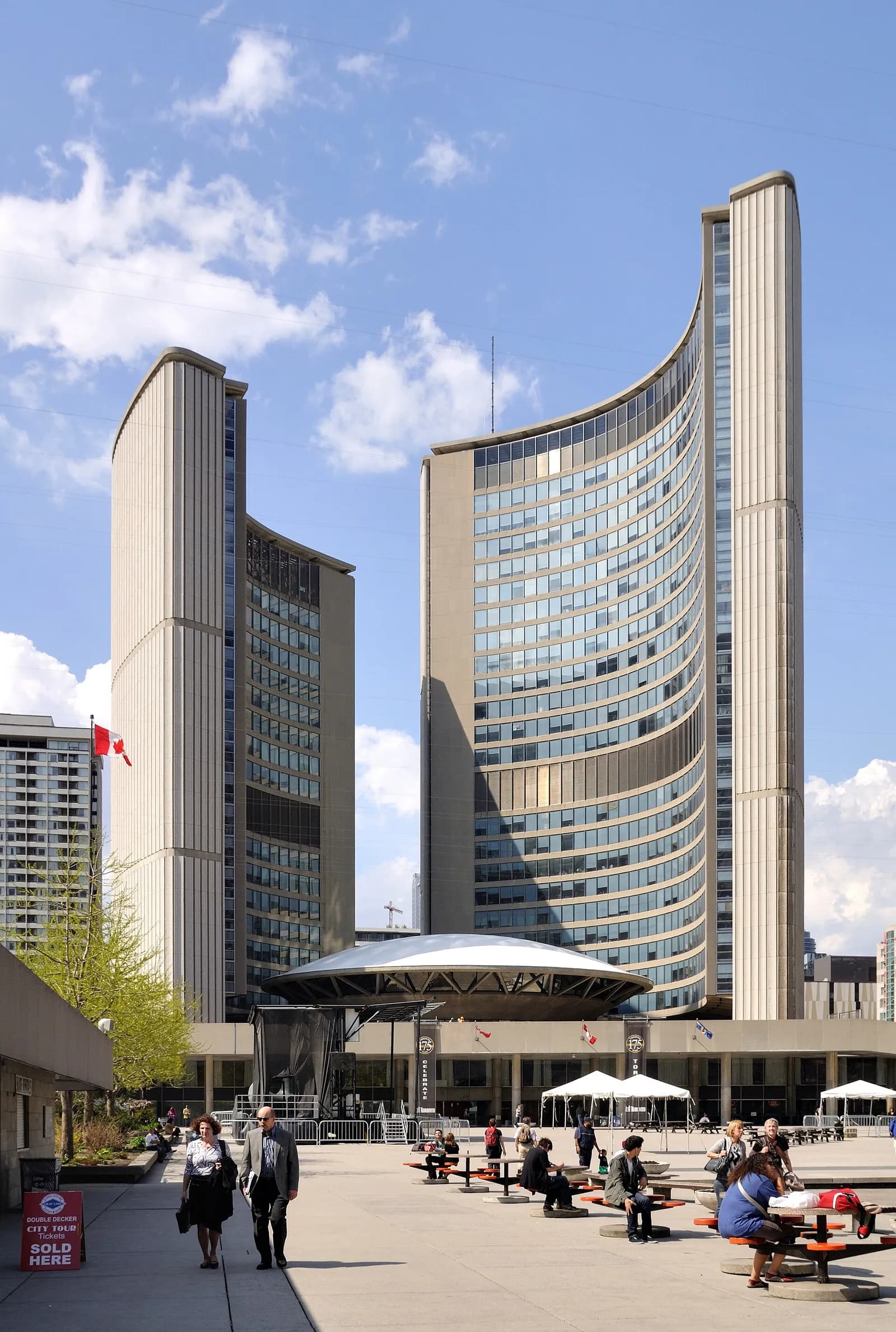 Toronto City Hall in Toronto, Canada.