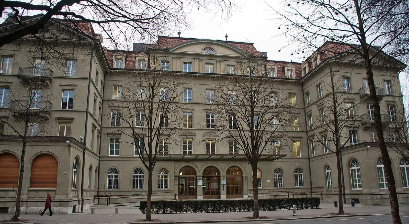 The Bernerhof building in Bern, headquarters of Switzerland’s Federal Department of Finance.