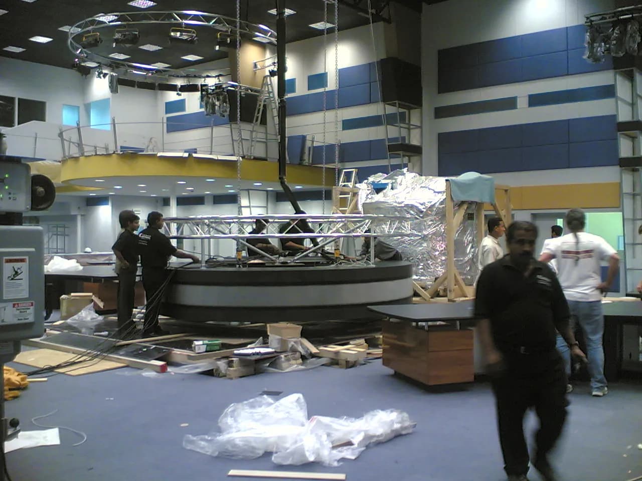 Al Jazeera Arabic newsroom under construction in Doha