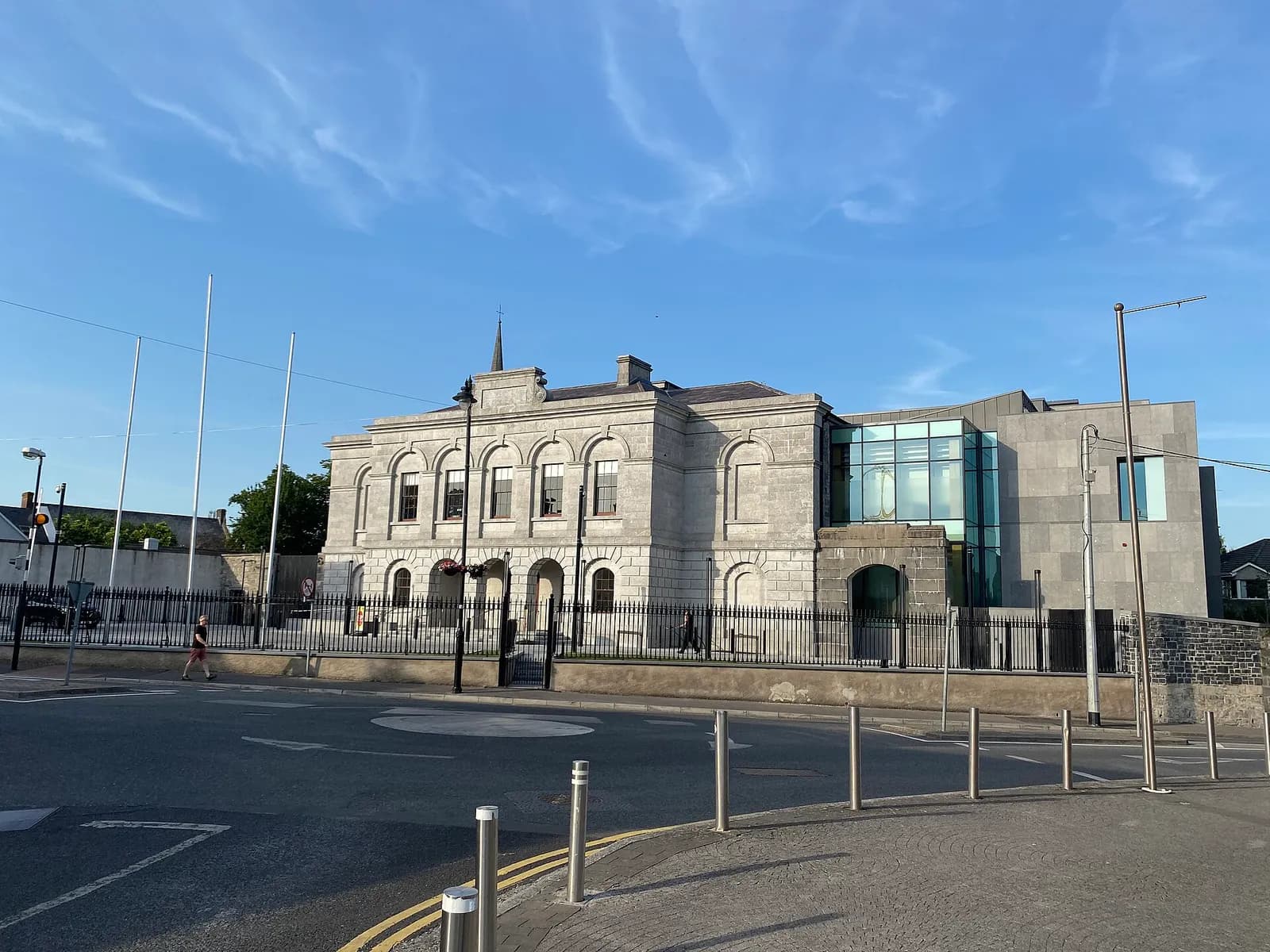 Exterior of Mullingar Courthouse in County Westmeath.
