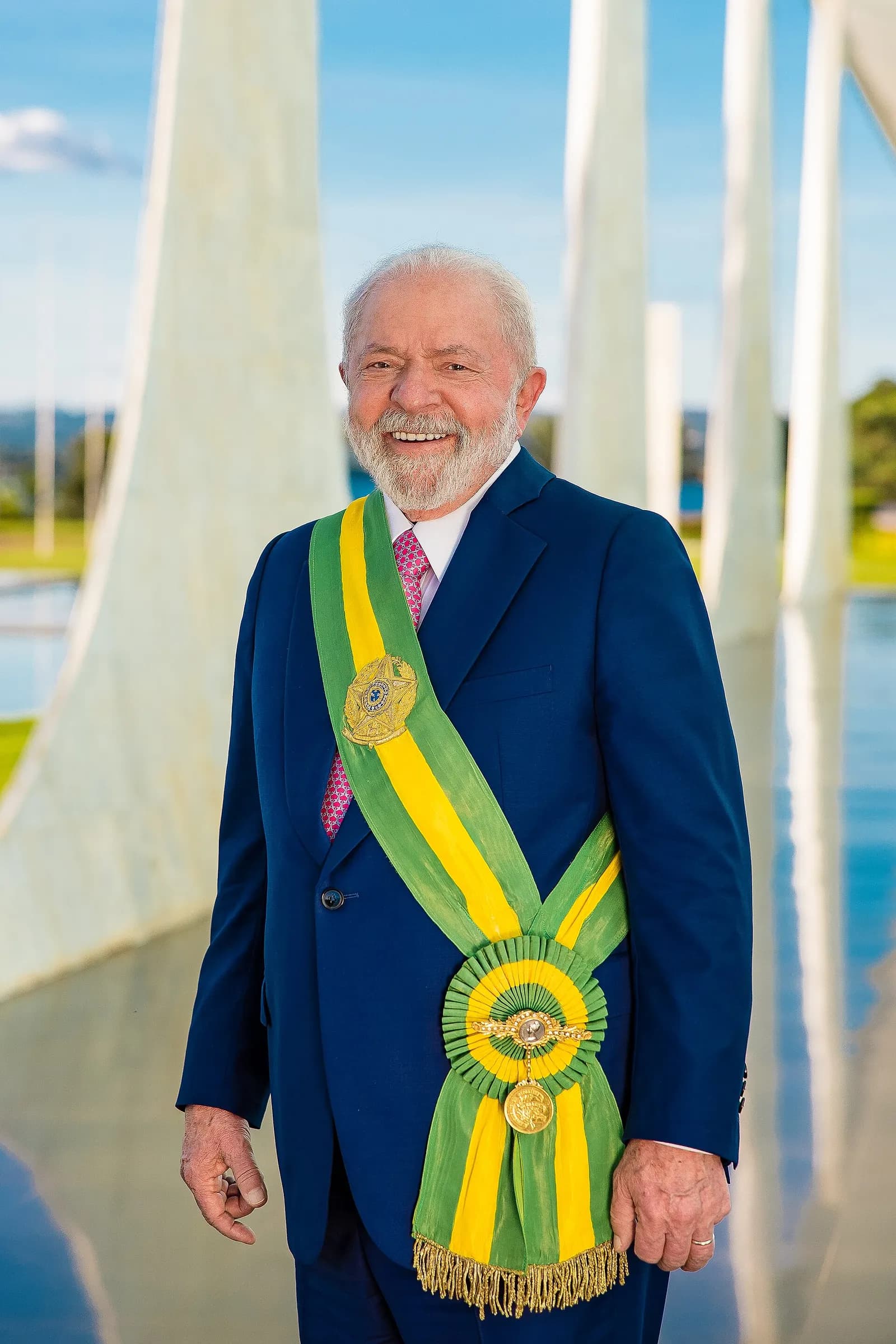 Brazilian President Luiz Inácio Lula da Silva in an official portrait.