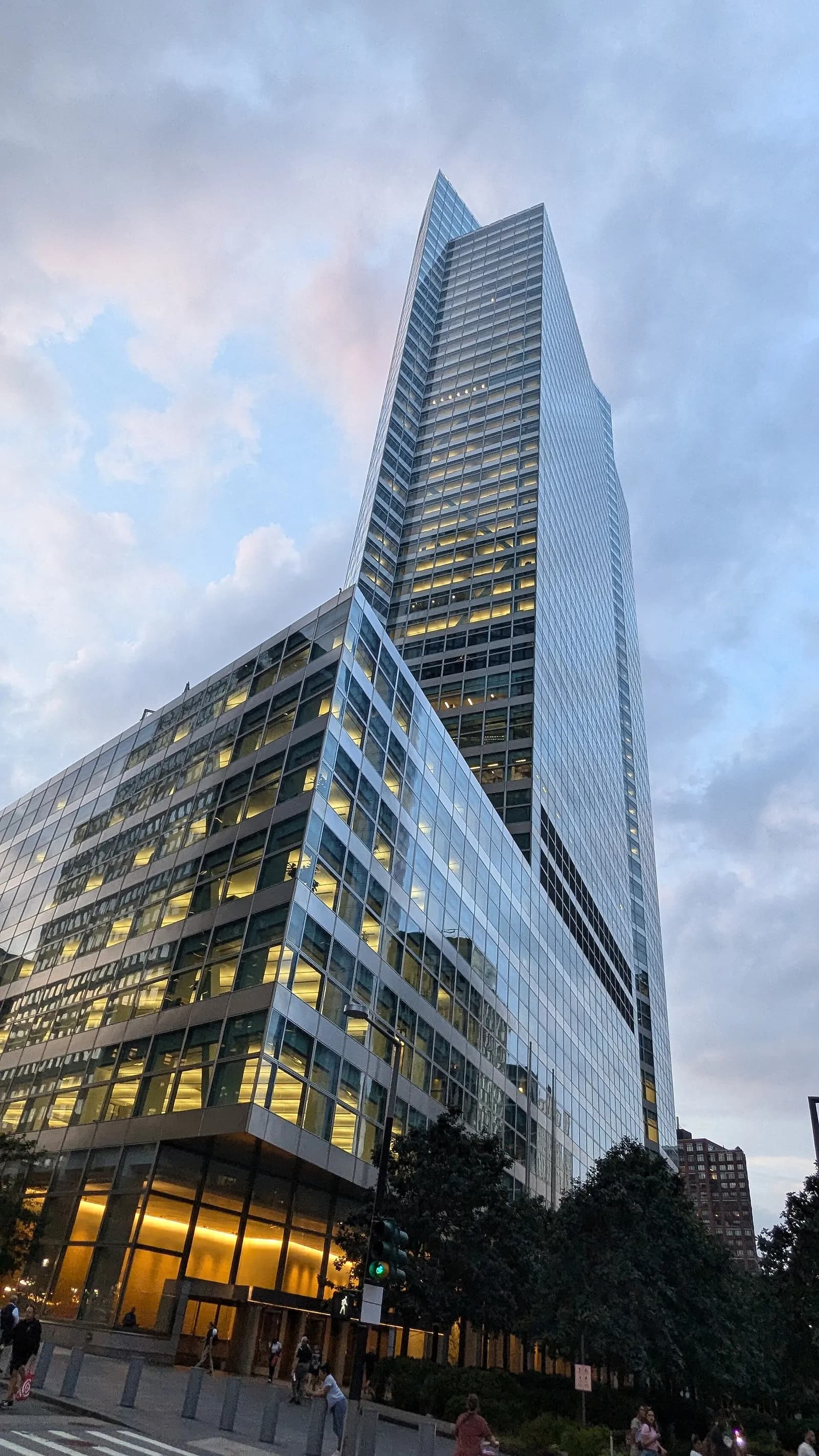 Goldman Sachs headquarters building at 200 West Street in Manhattan.