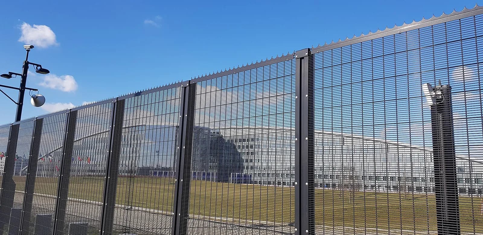 Exterior of NATO headquarters in Brussels.