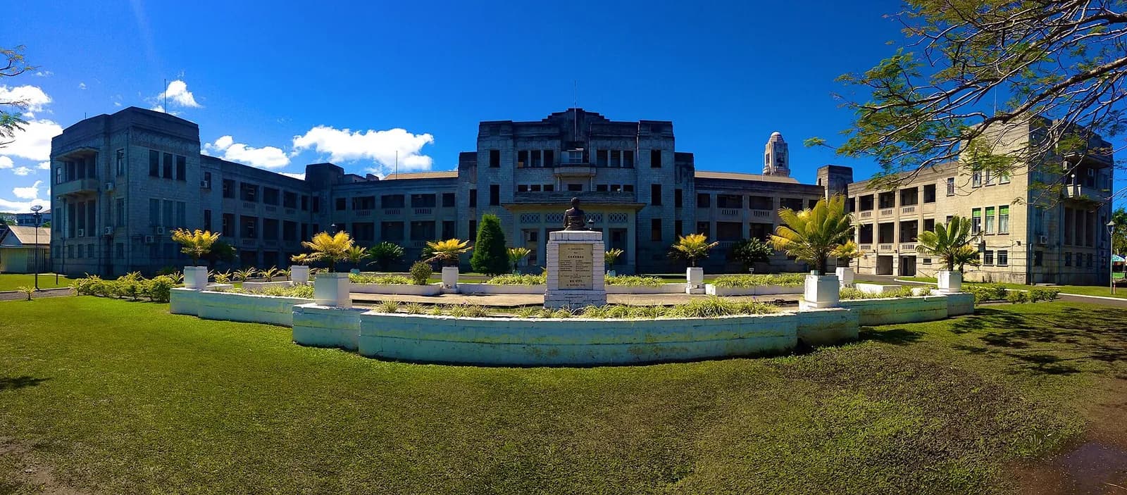 The Government Buildings in Suva, Fiji.
