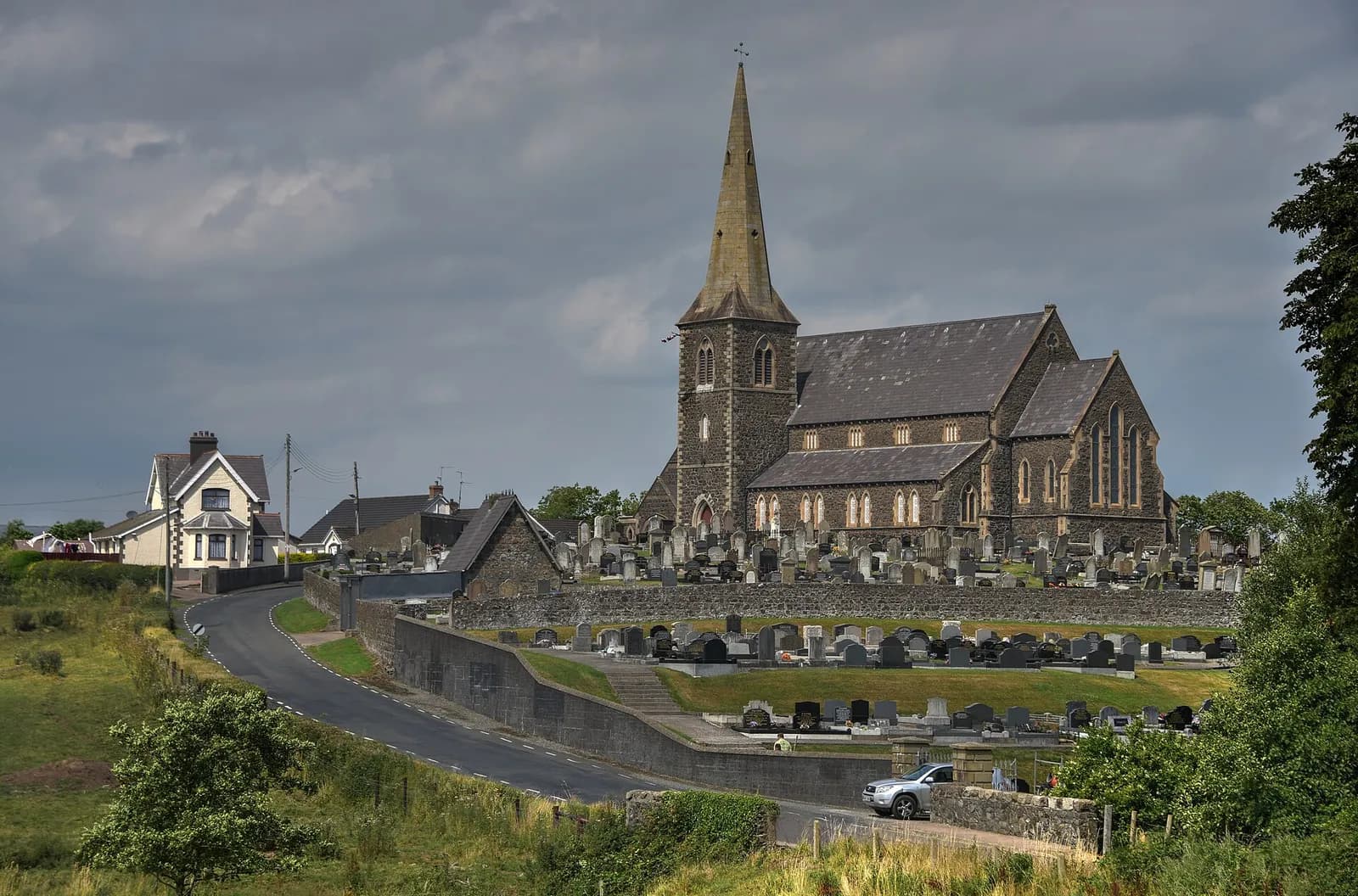 Drumcree Church in Portadown, Northern Ireland.