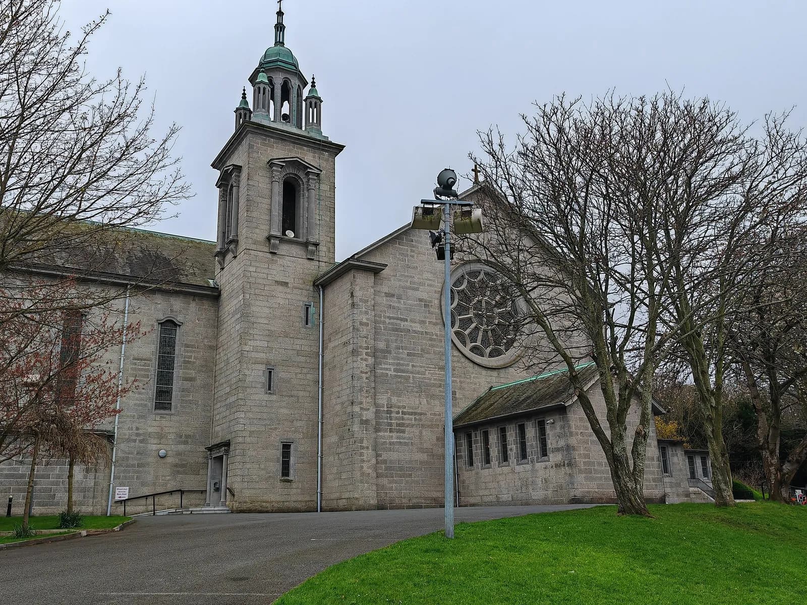Exterior of St Thérèse Church in Mount Merrion, Dublin.