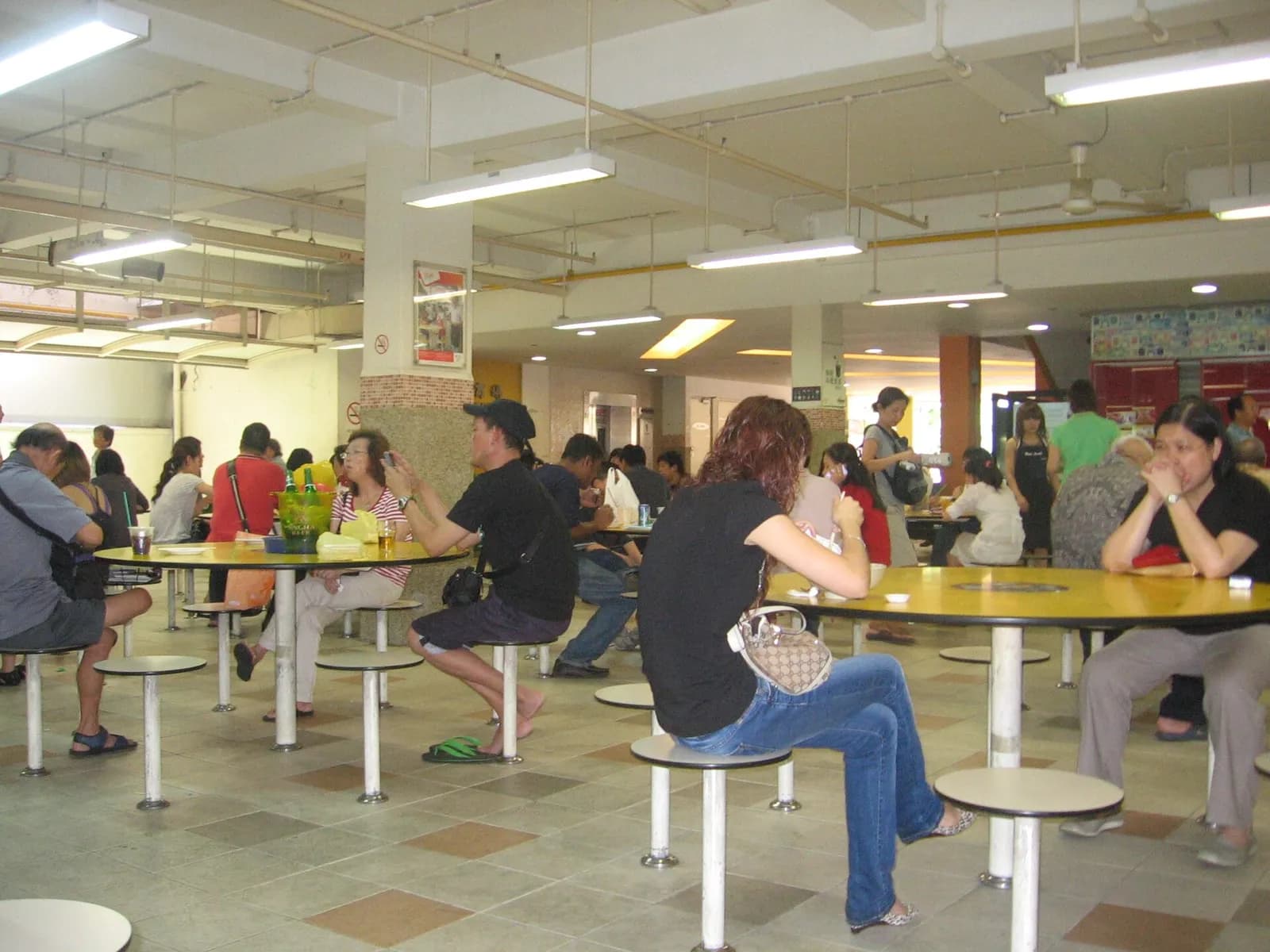 An eatery inside Singapore’s Chinatown district.
