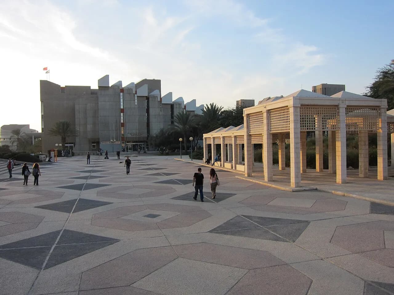 View of Ben-Gurion University of the Negev in Beersheba