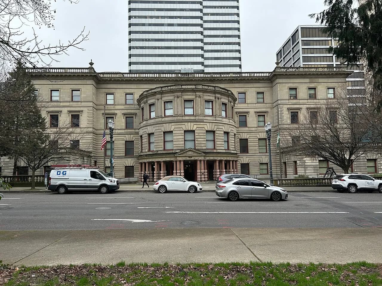 Exterior of Portland City Hall in Oregon in 2025