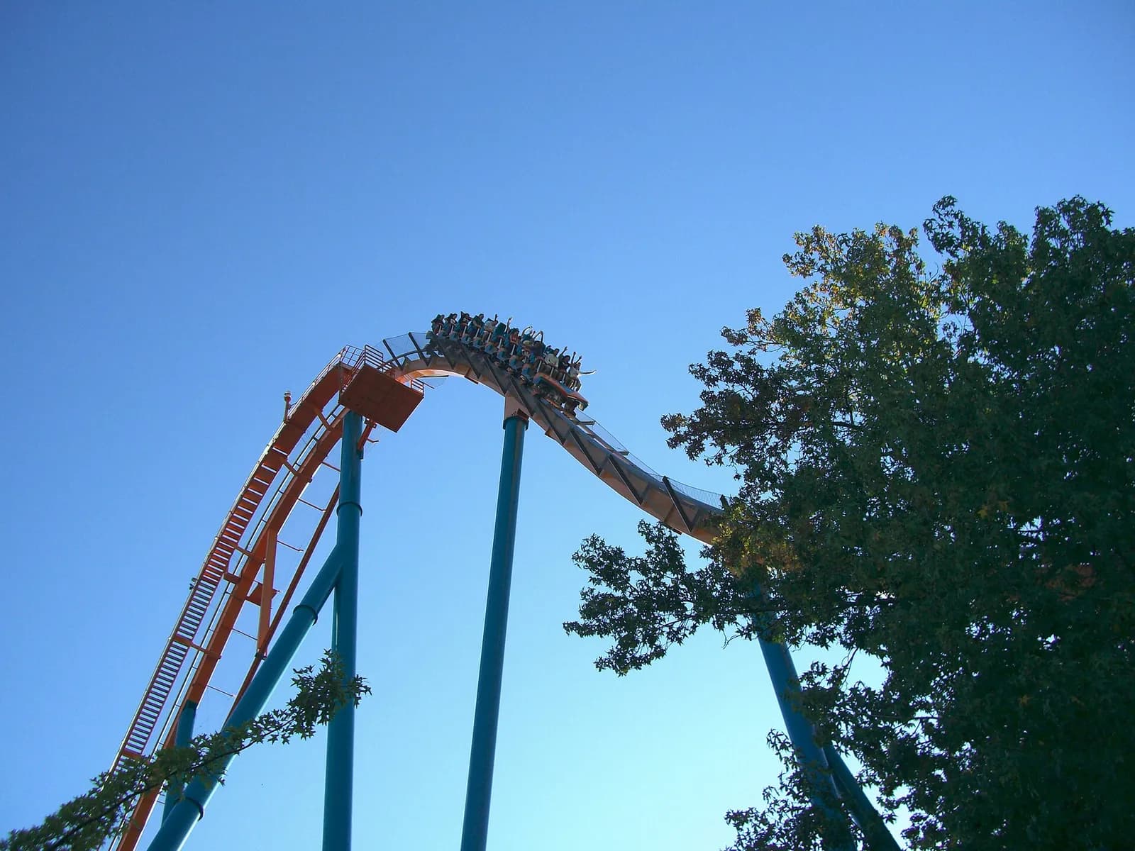 Goliath roller coaster at Six Flags Over Georgia