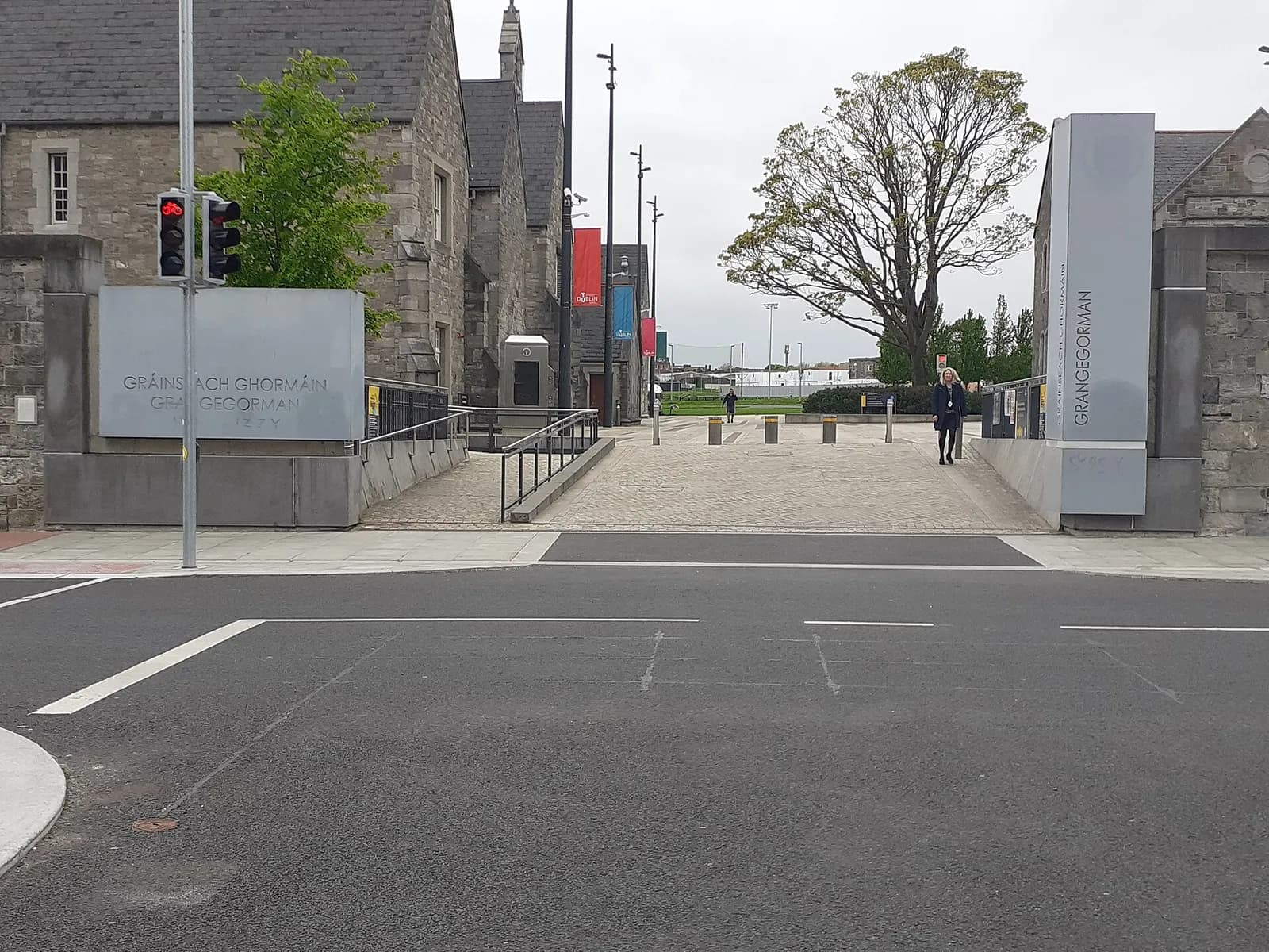 Entrance to Technological University Dublin’s Grangegorman campus.
