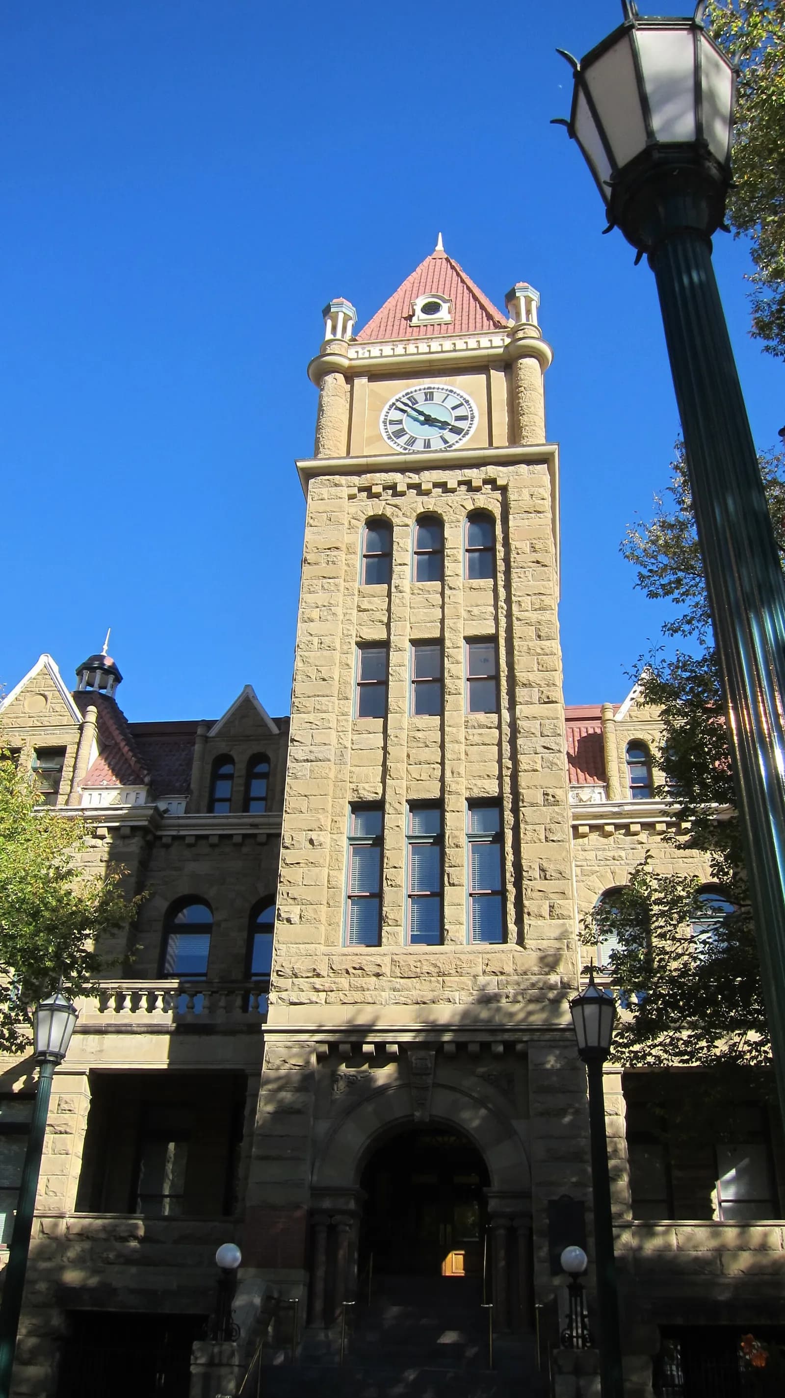 Calgary City Hall tower and exterior