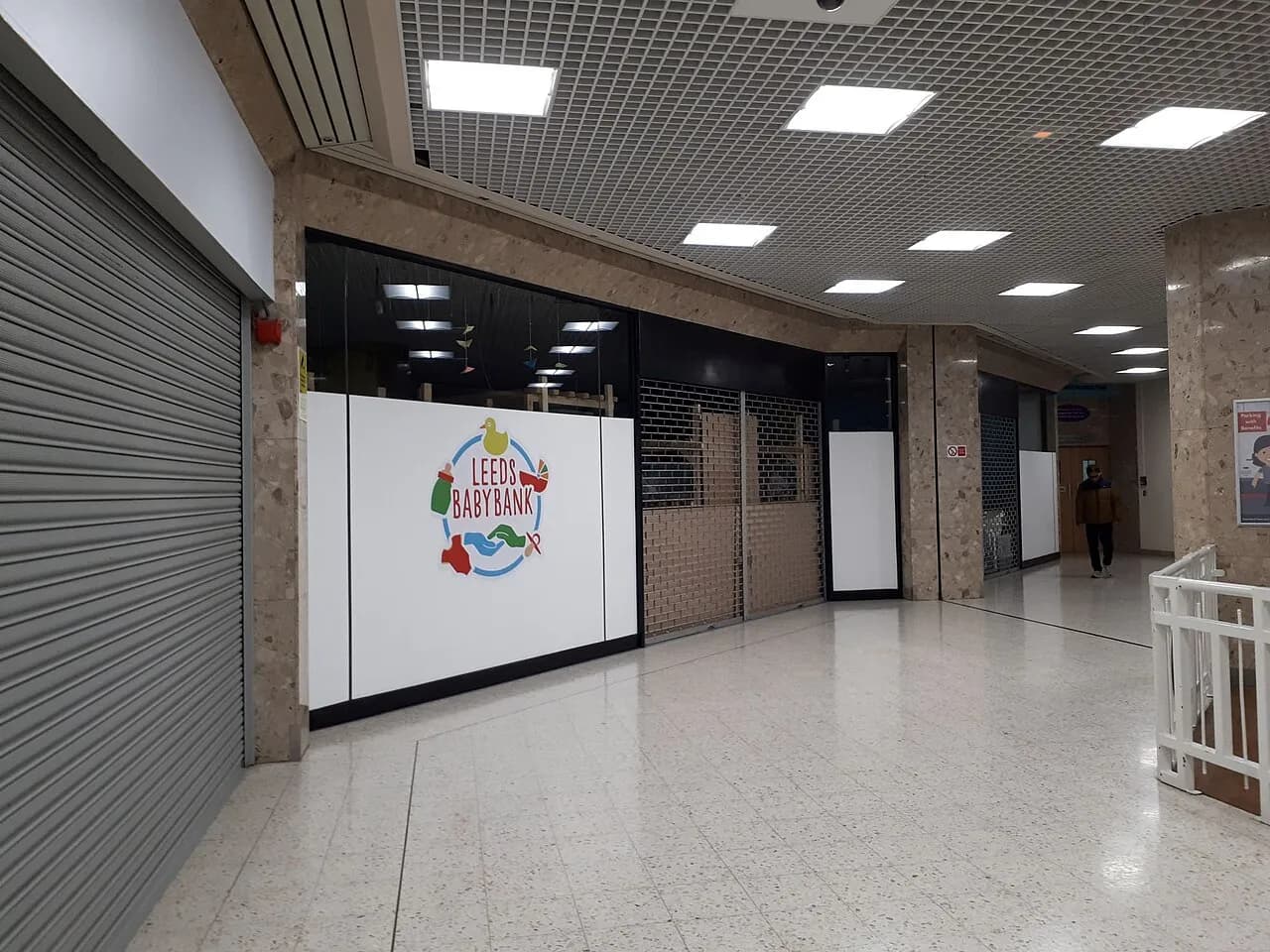 Leeds Baby Bank’s former city-centre premises, photographed in January 2024.