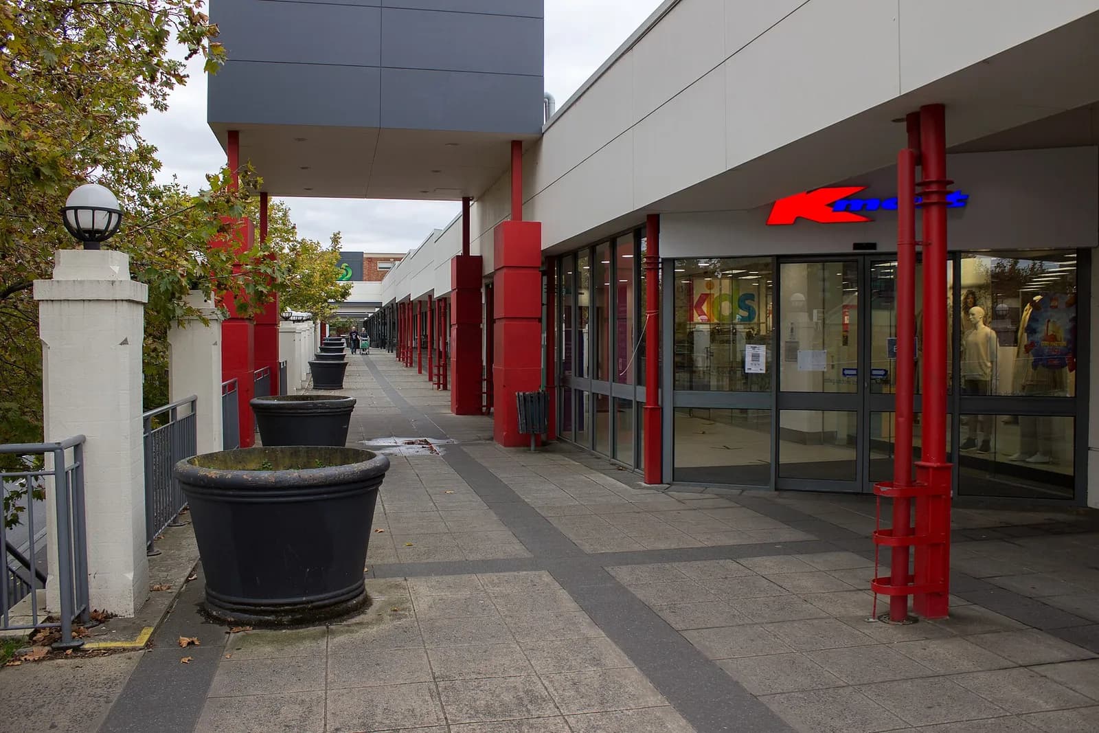 Exterior storefront of a Kmart store in Camberwell, Melbourne.