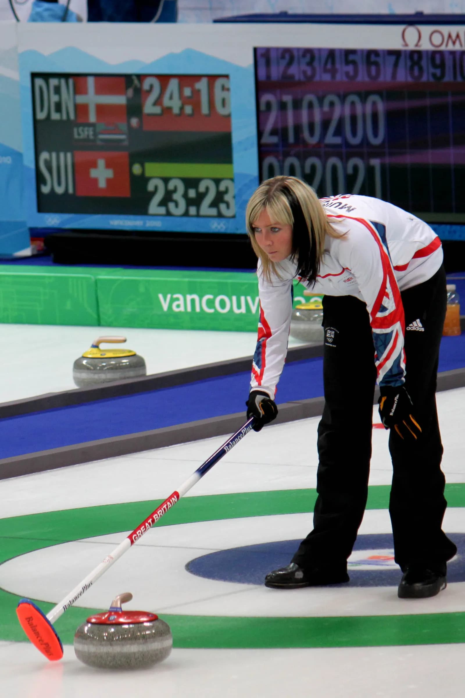 Eve Muirhead at the 2010 Winter Olympics