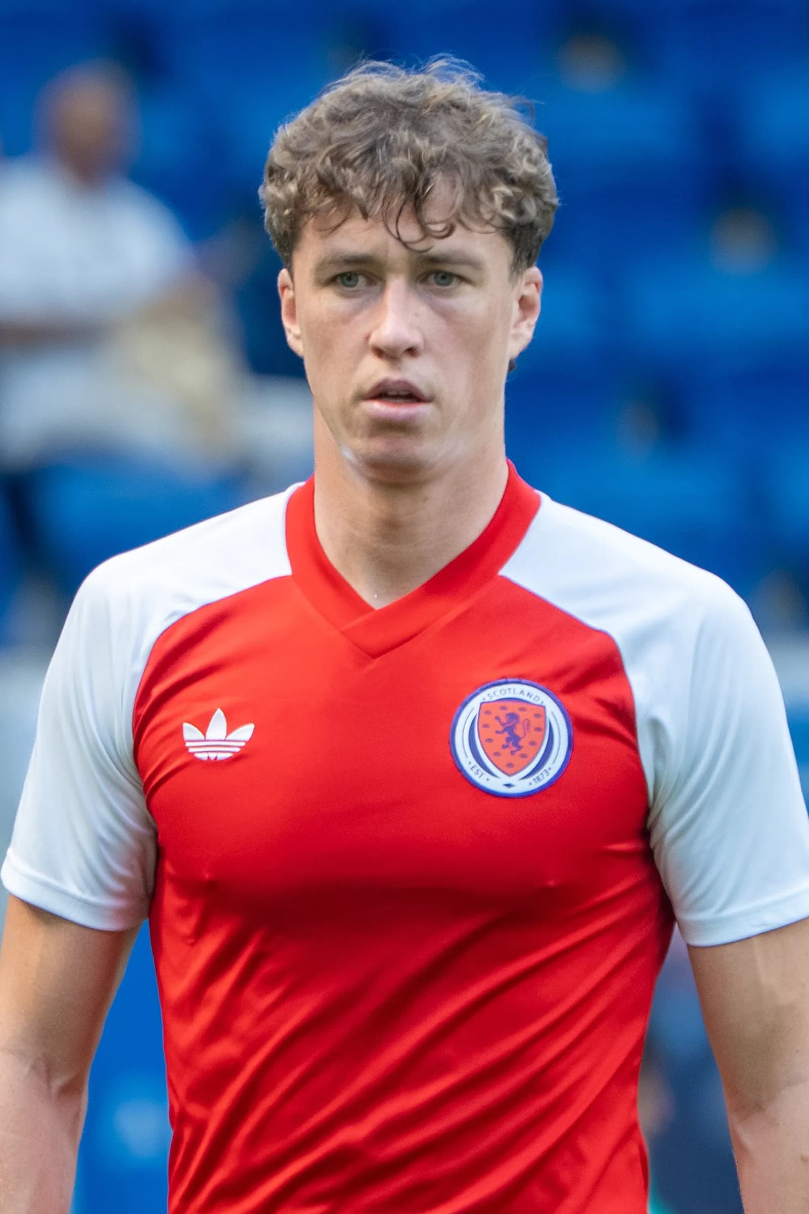 Jack Hendry playing for Scotland against Bolivia in June 2026