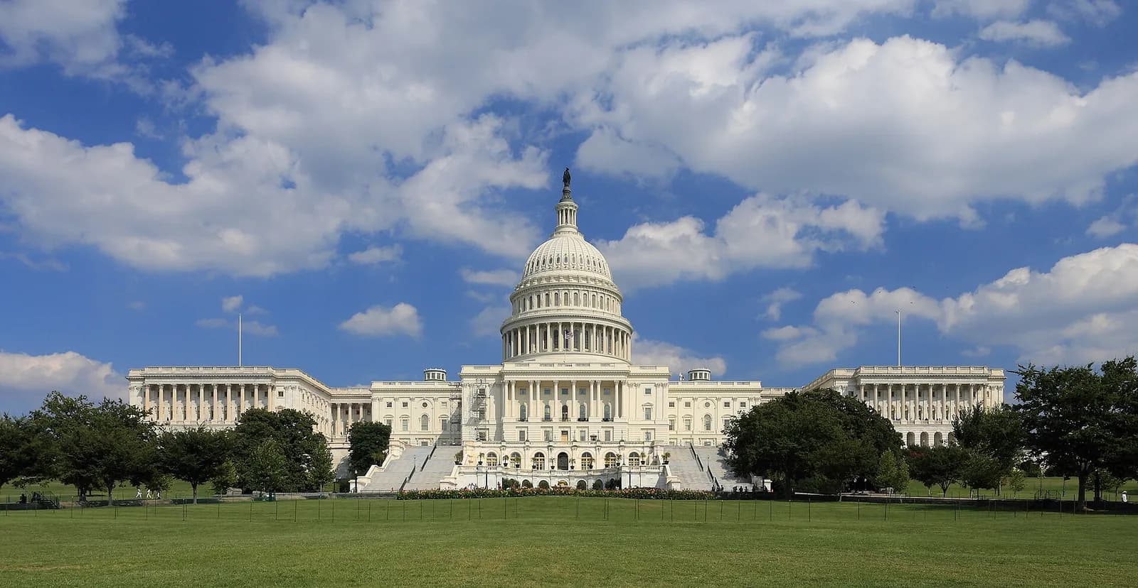 West side of the United States Capitol in Washington, D.C.