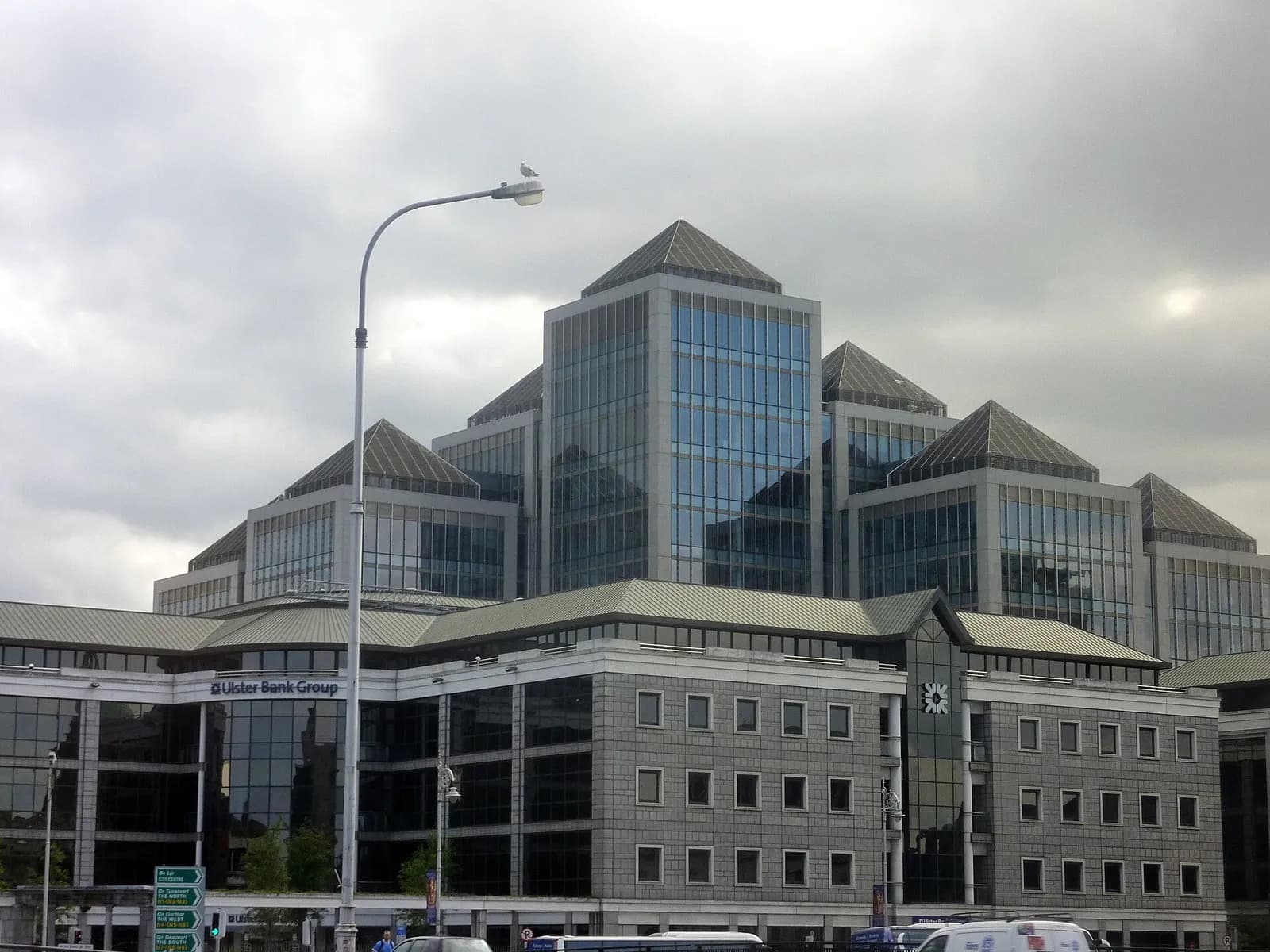 View of Dublin city