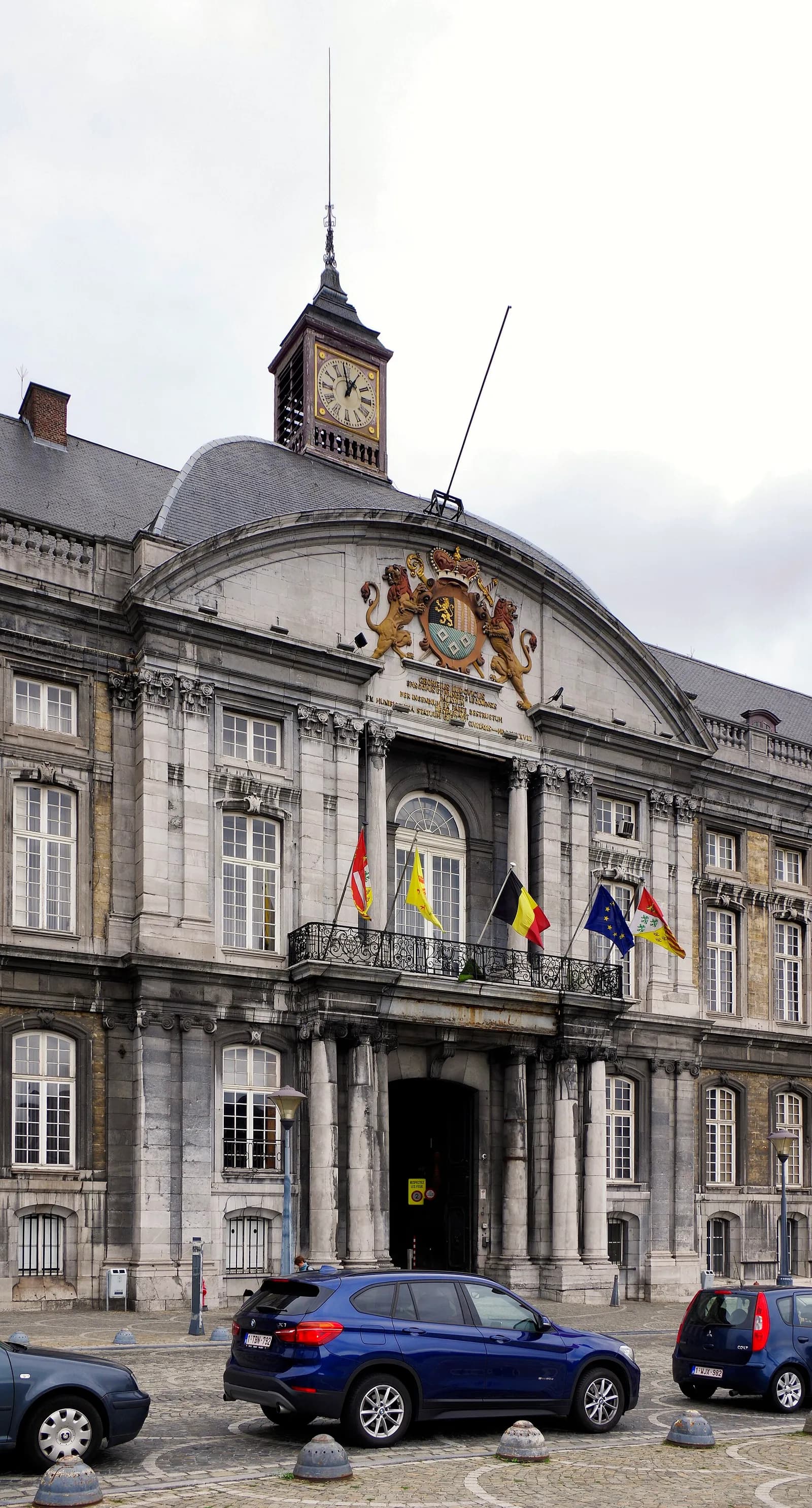 The Palais des Princes-Évêques in Liège, Belgium.