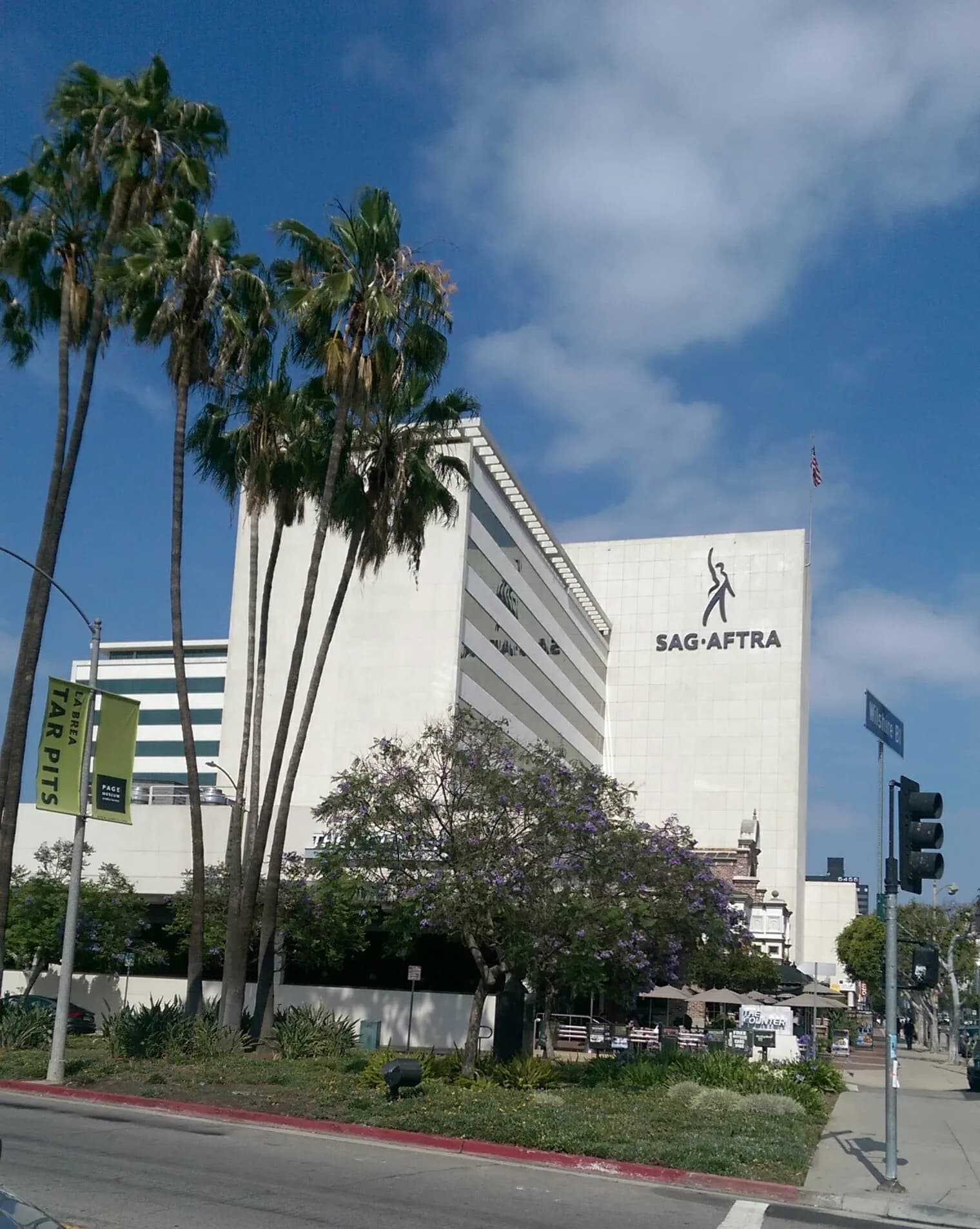 SAG-AFTRA headquarters in Los Angeles, California