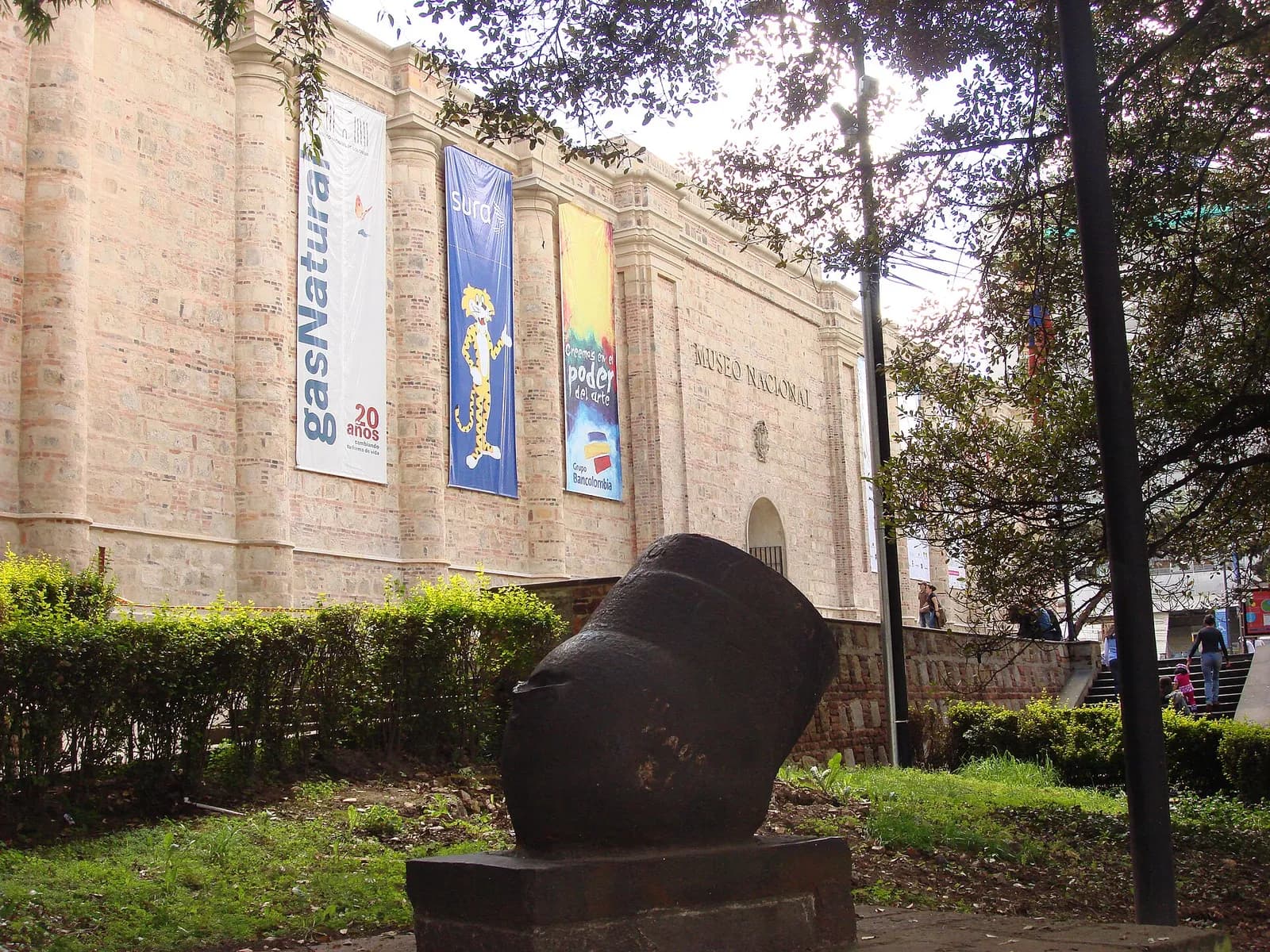 North entrance of the National Museum of Colombia in Bogotá.