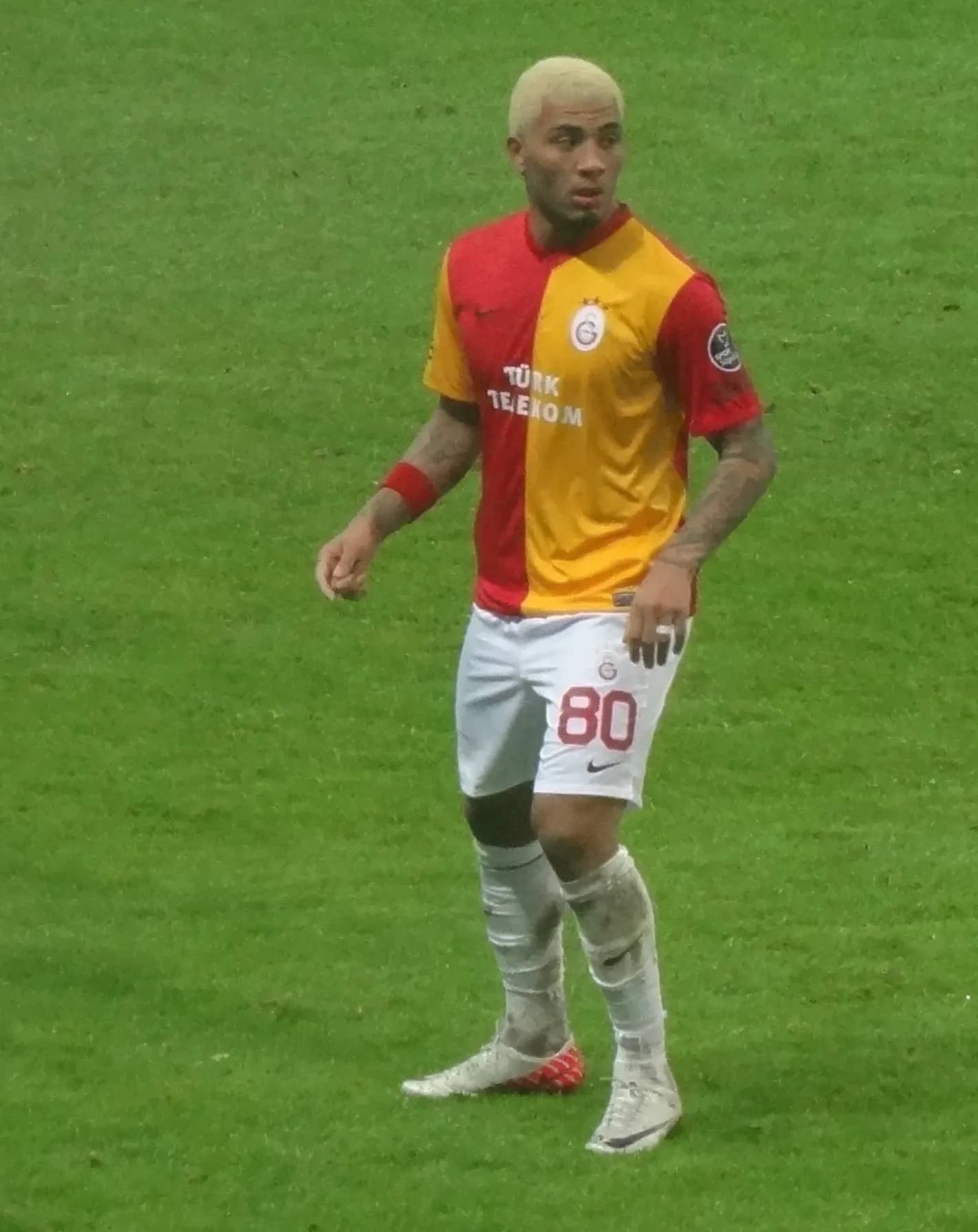 Archival photograph of footballer Colin Kazim-Richards in 2012
