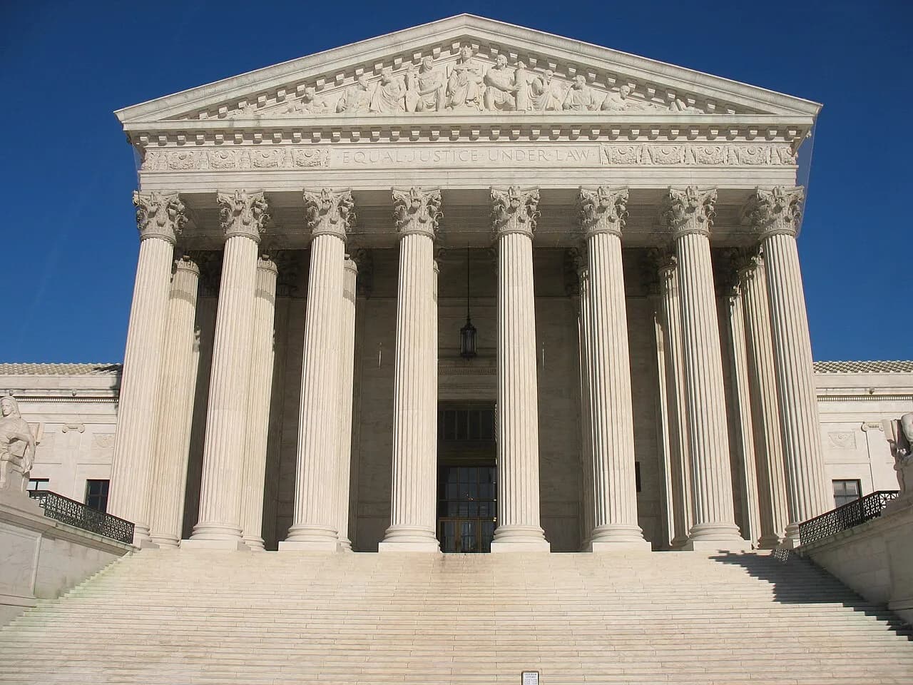 Exterior of the United States Supreme Court building in Washington, D.C.