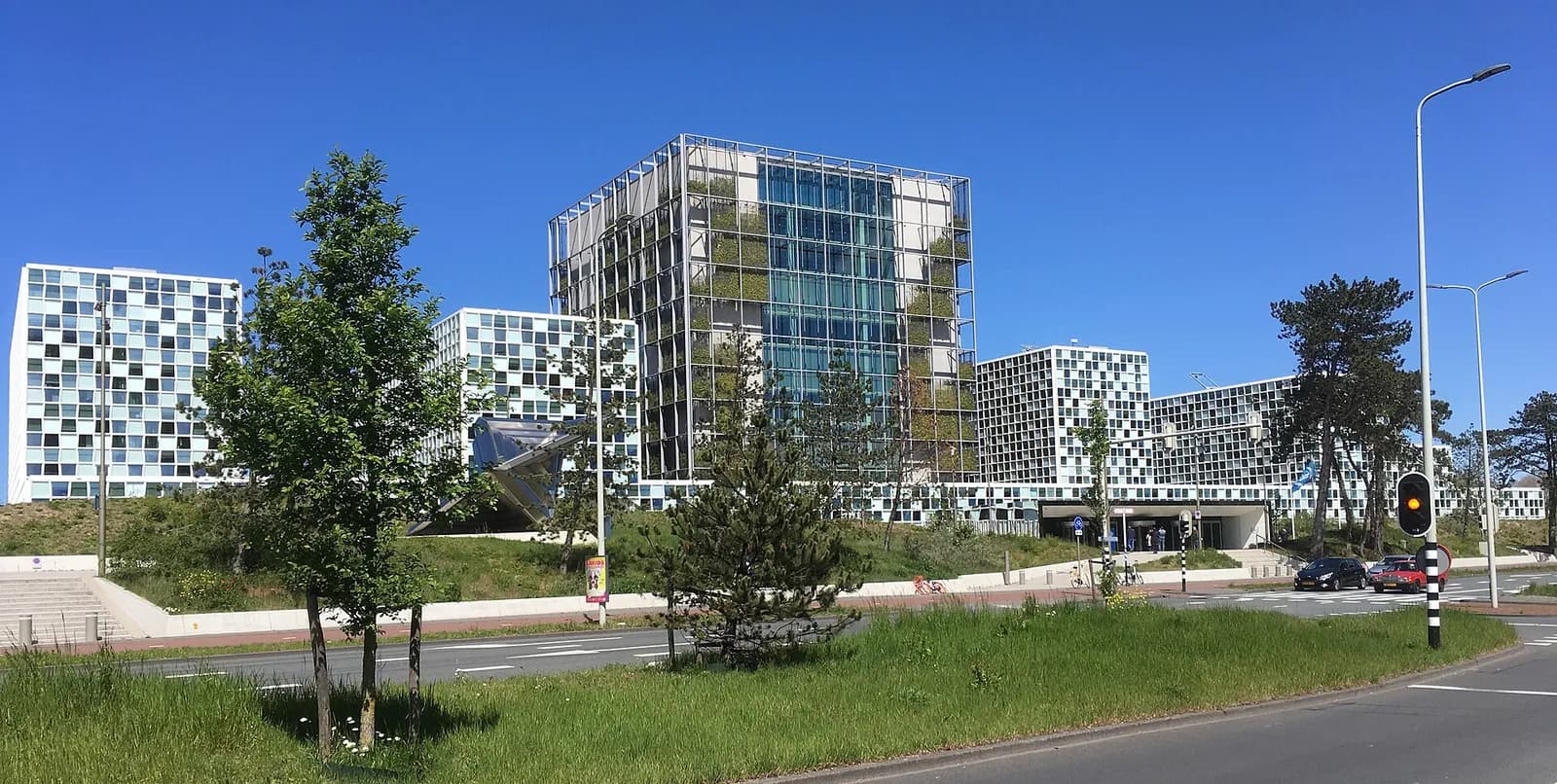 The International Criminal Court building in The Hague.