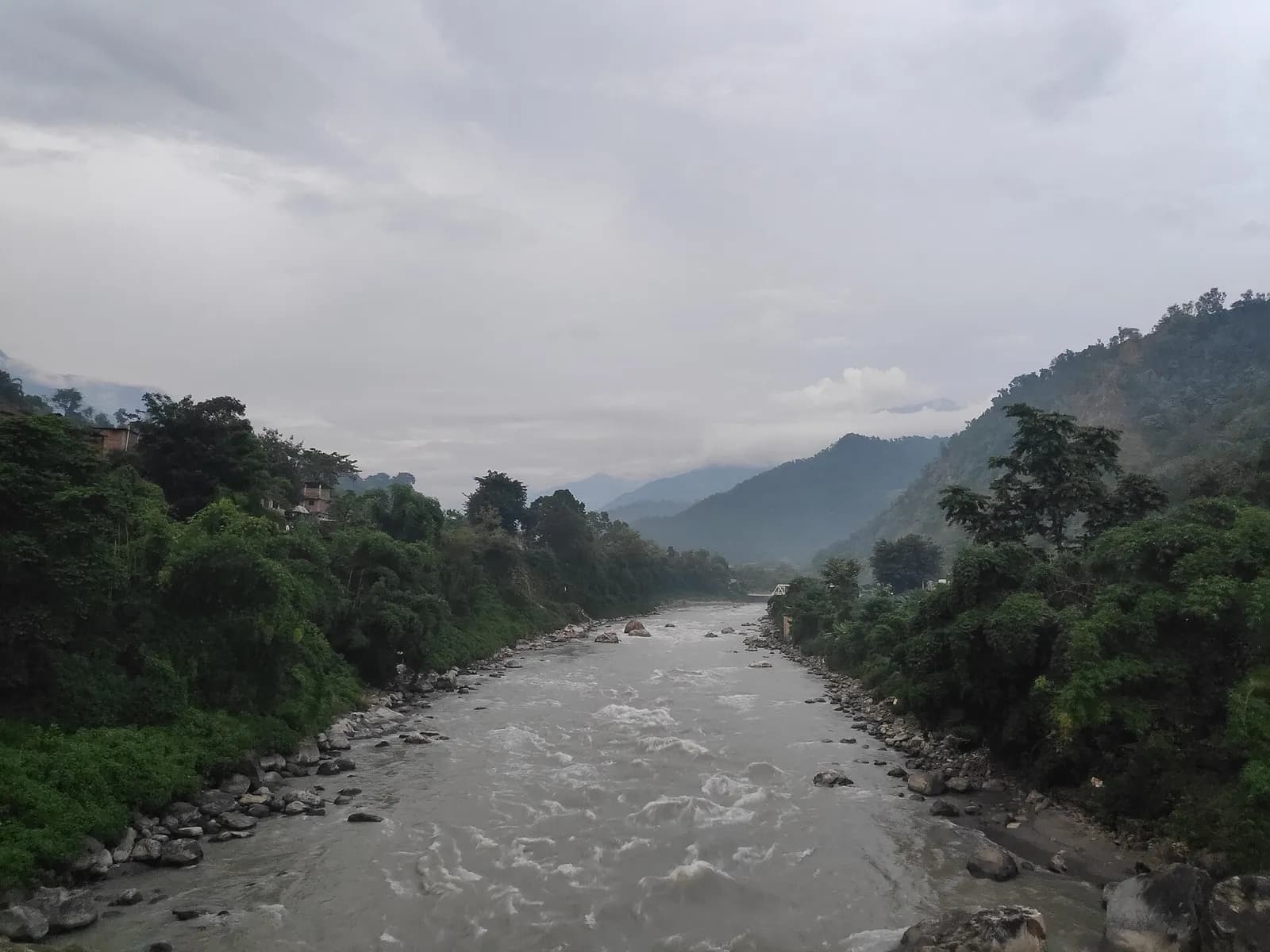 The Budhi Gandaki River in Gorkha district, Nepal.
