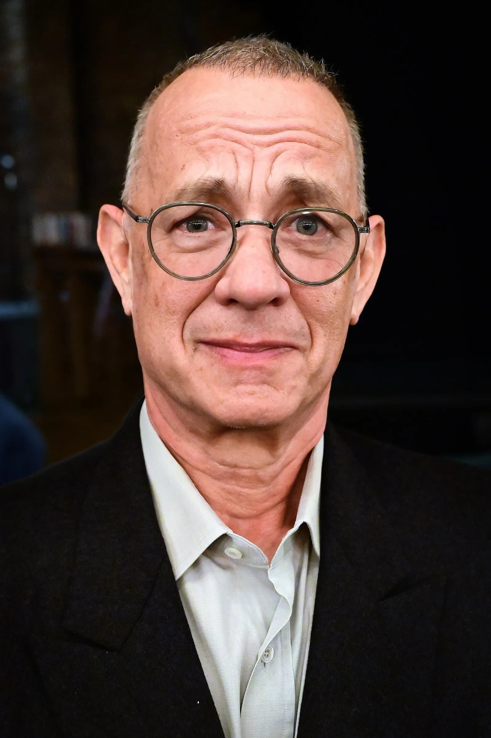 Tom Hanks at a Broadway opening night event.