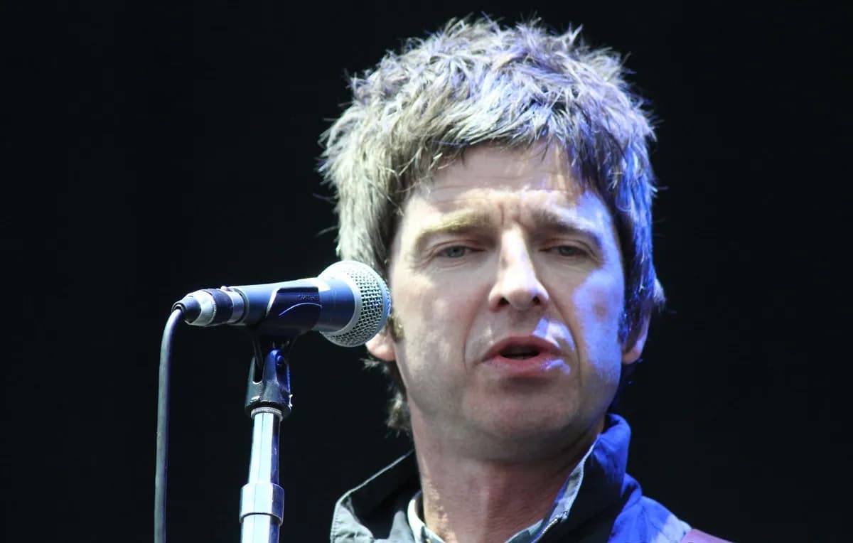 Noel Gallagher performing in 2012
