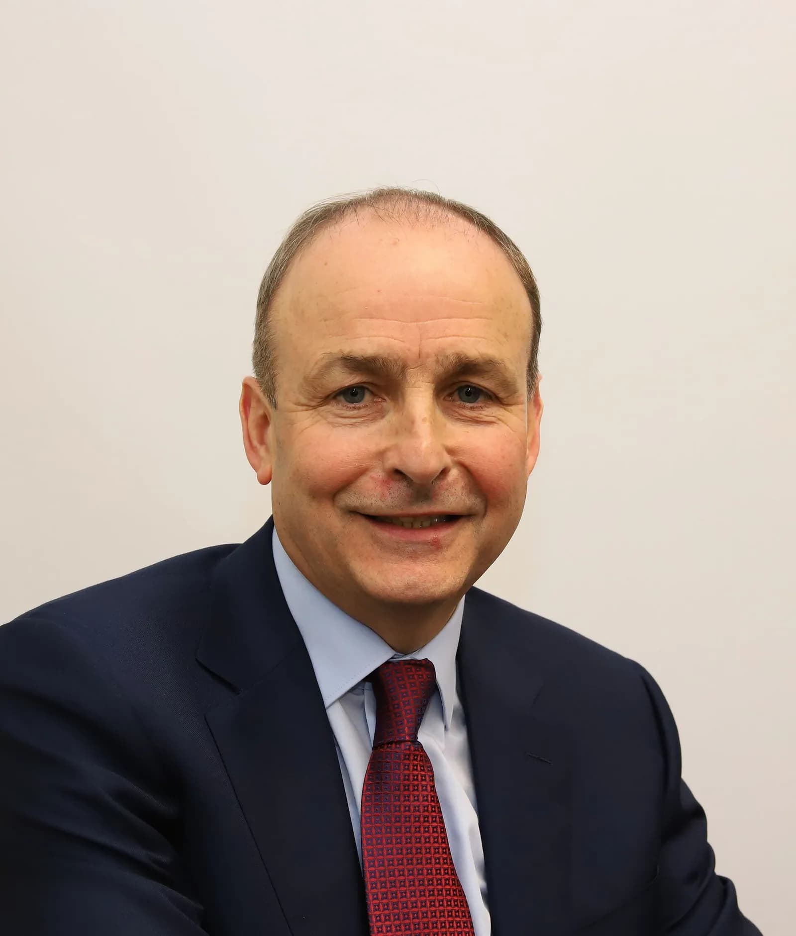 Official portrait of Micheál Martin, Taoiseach of Ireland.