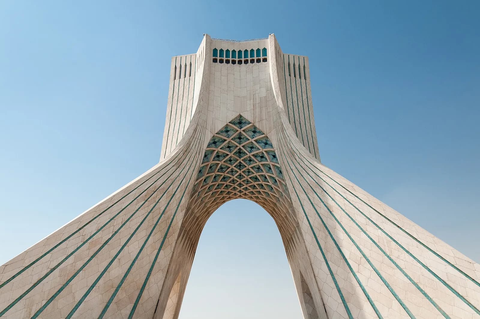 Azadi Tower in Tehran, Iran