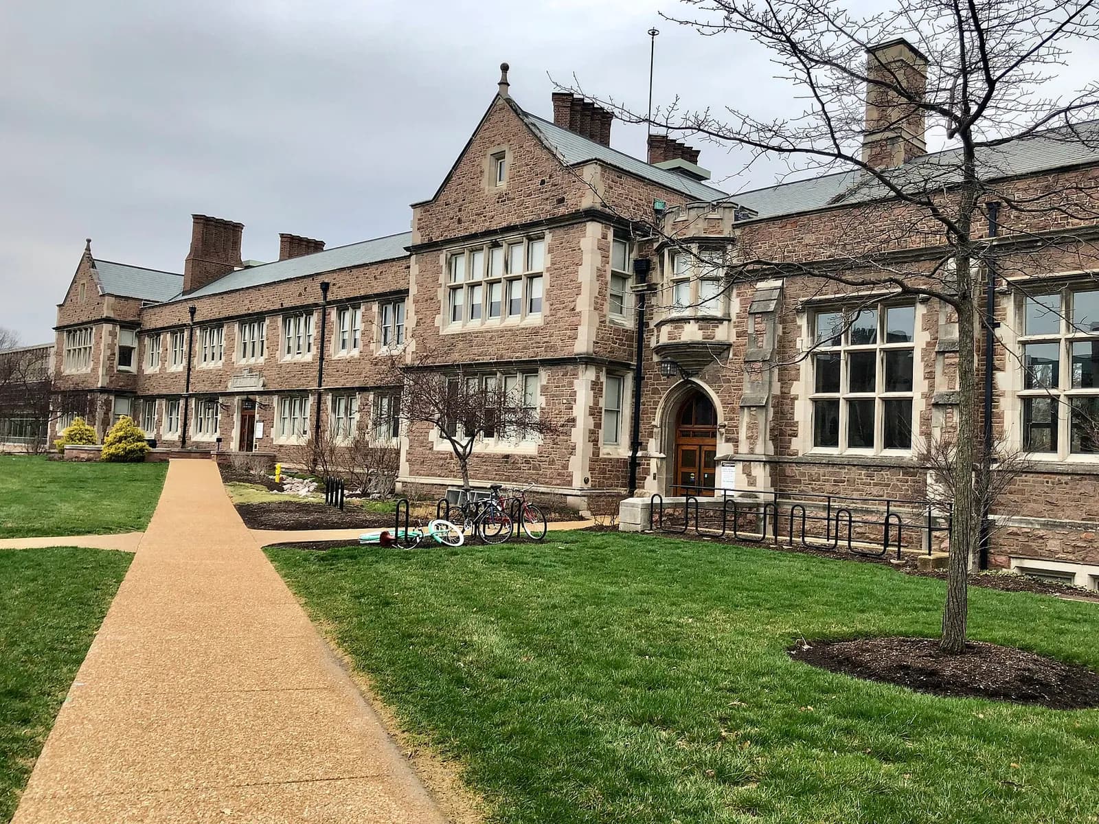 View of Washington University in St. Louis's Danforth Campus.