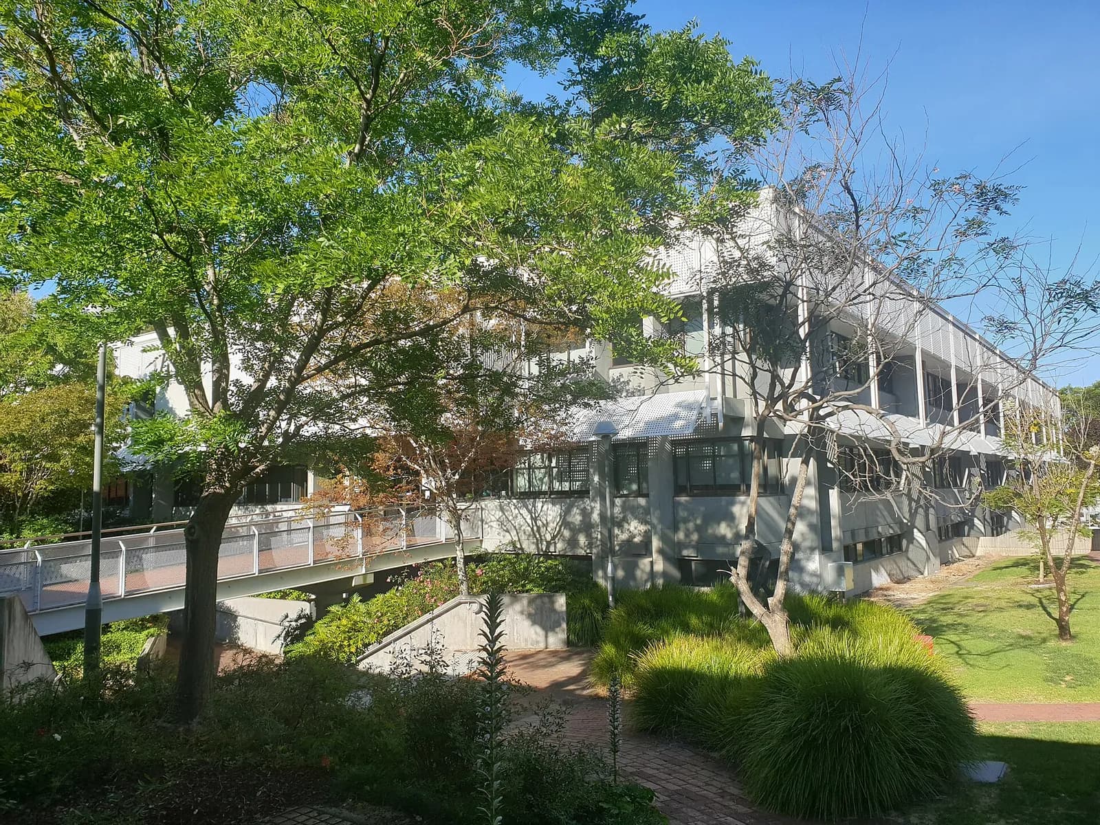 Curtin Building 401 at Curtin University’s Bentley campus, viewed from the north-west.