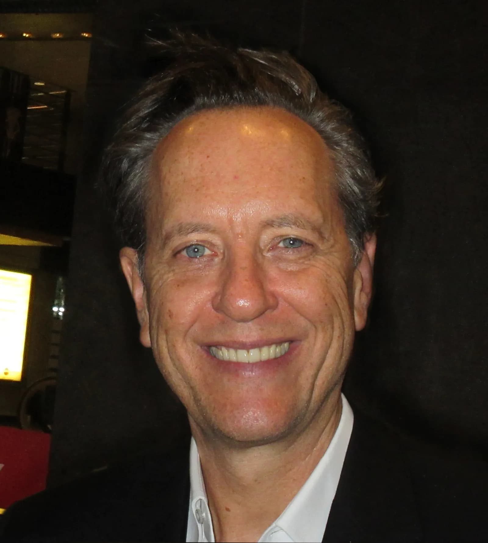 Actor Richard E. Grant in New York City in October 2018