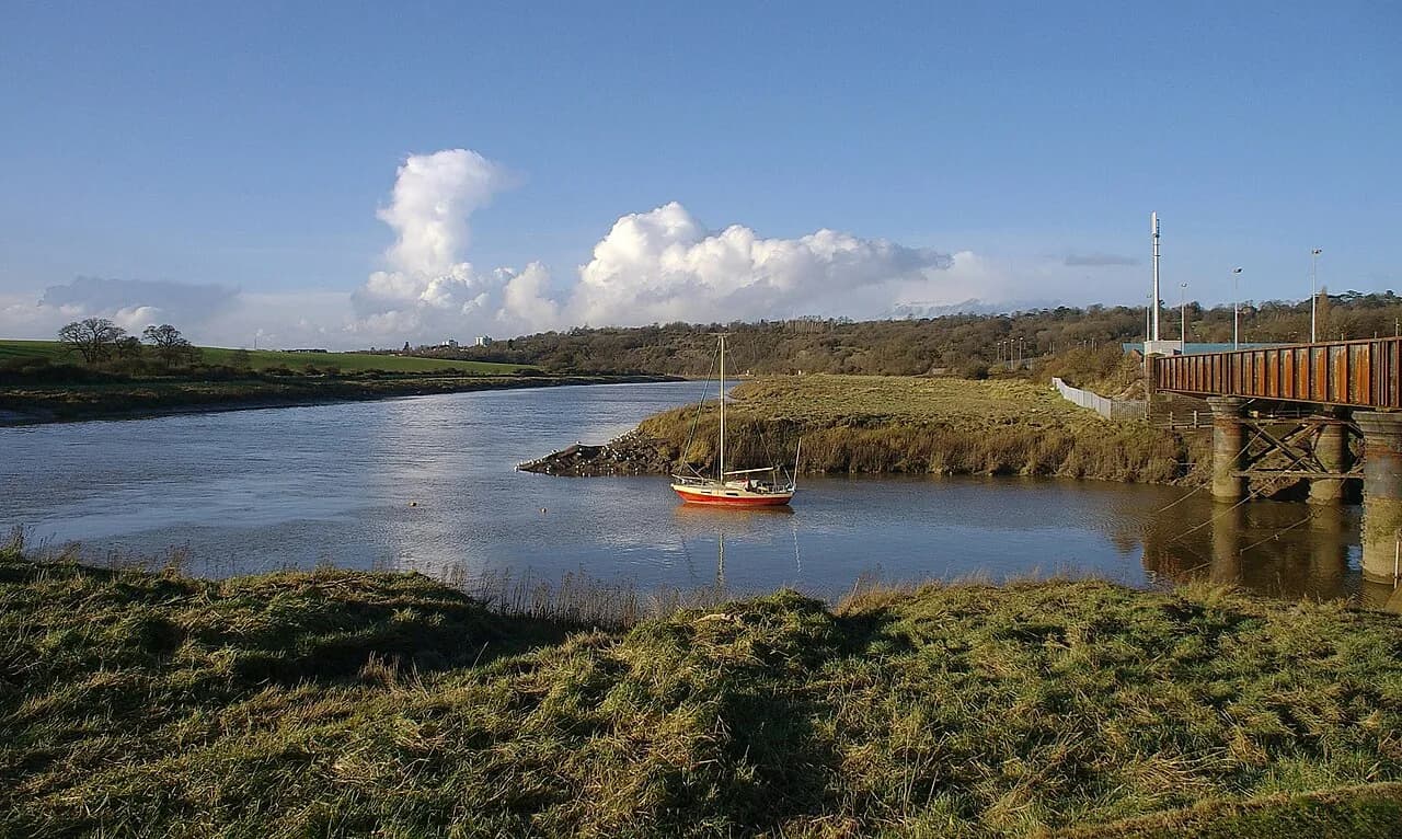 The River Avon meeting the River Trym at Sea Mills, Bristol, in a 2009 file photograph