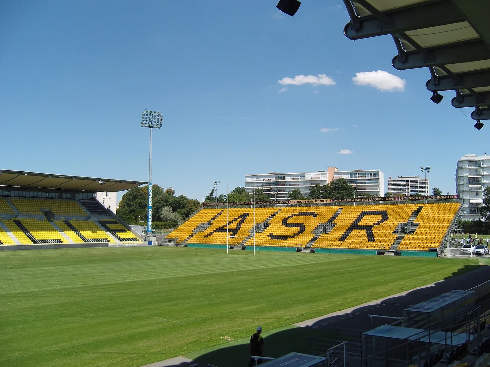 The Stade Marcel-Deflandre rugby stadium in La Rochelle.