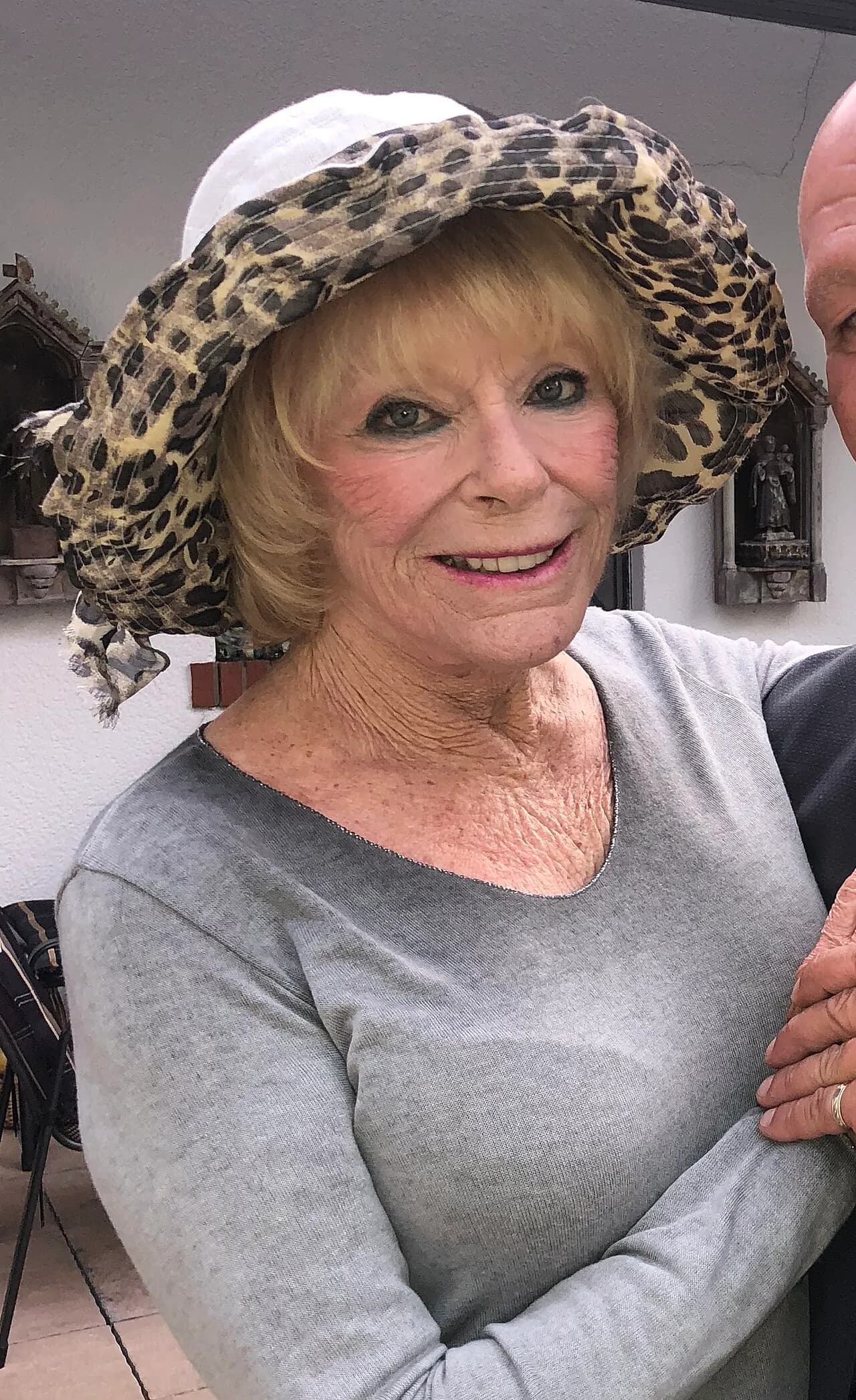 Elke Sommer at a public appearance in 2018