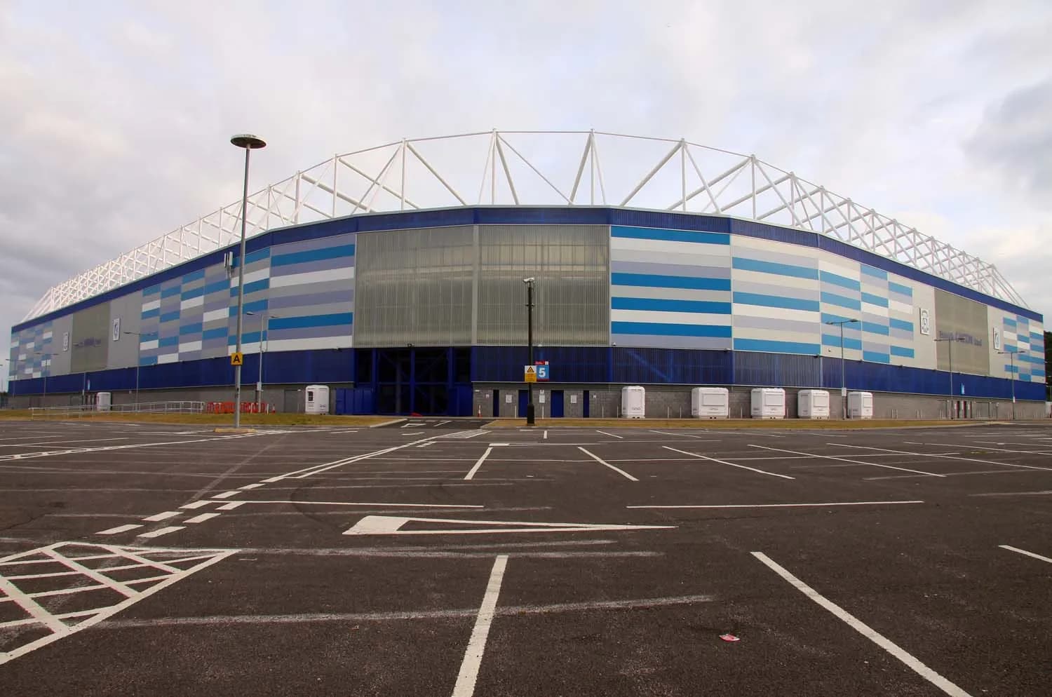 Cardiff City Stadium in Cardiff, Wales, photographed in 2010