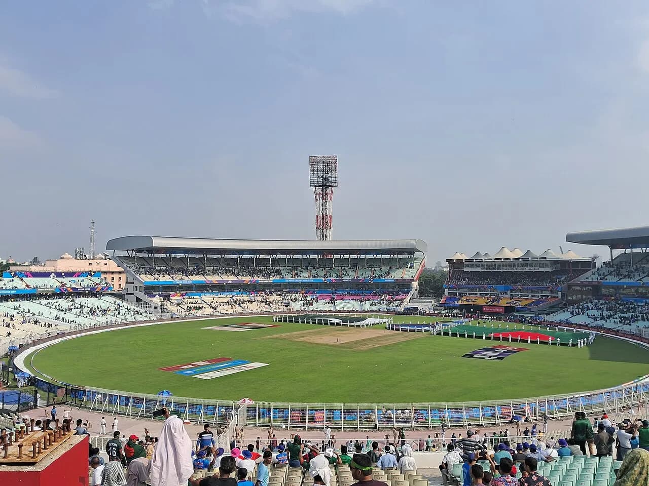 Cricket match between Bangladesh and Pakistan at Eden Gardens in Kolkata in 2023