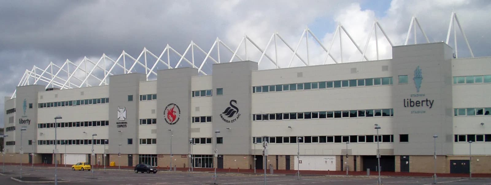 Liberty Stadium in Swansea, Wales