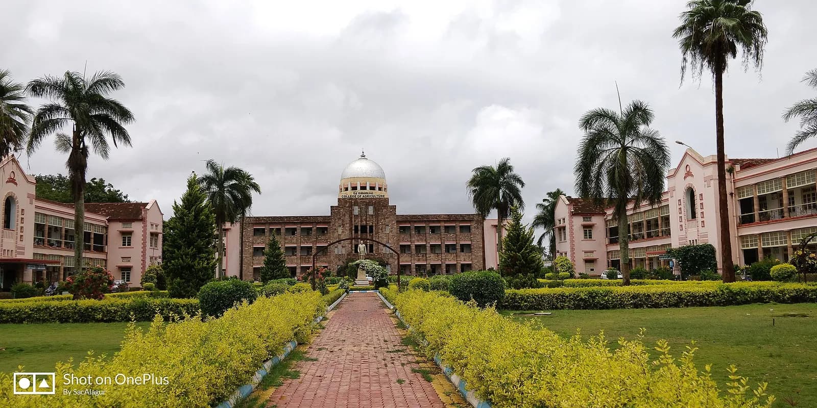 View of the University of Agricultural Sciences in Dharwad.