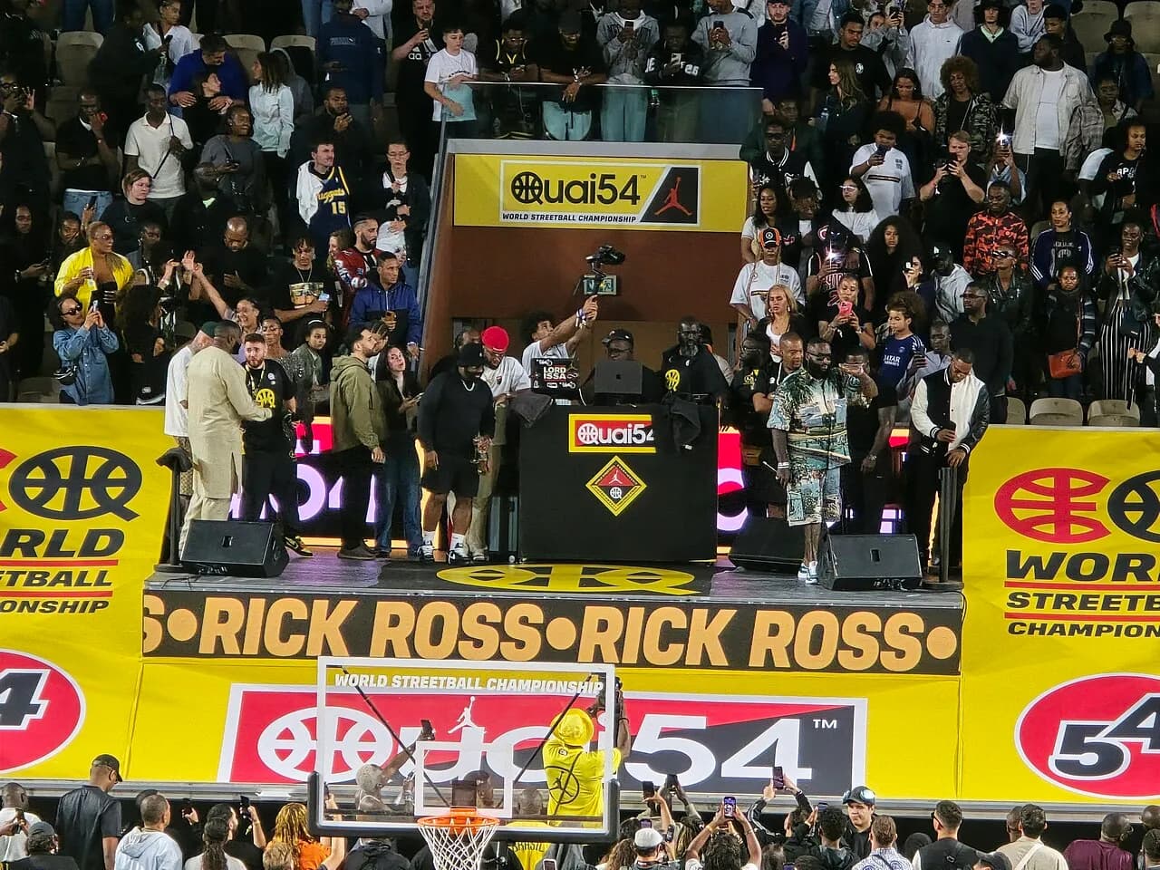 Rick Ross at Quai54 in 2025